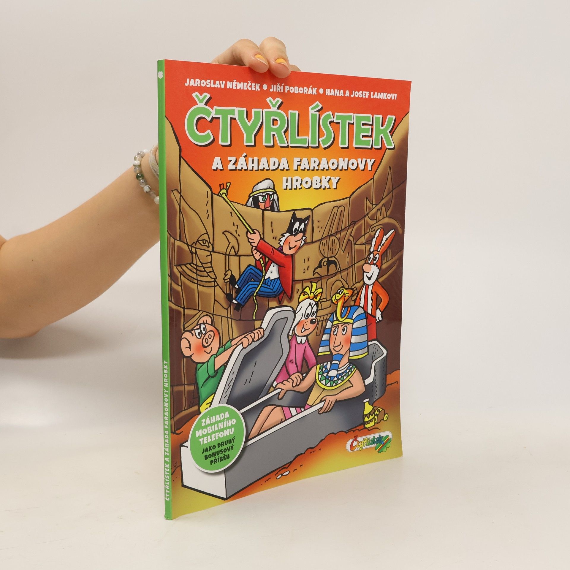 Jaroslav Němeček Čtyřlístek a záhada faraonovy hrobky