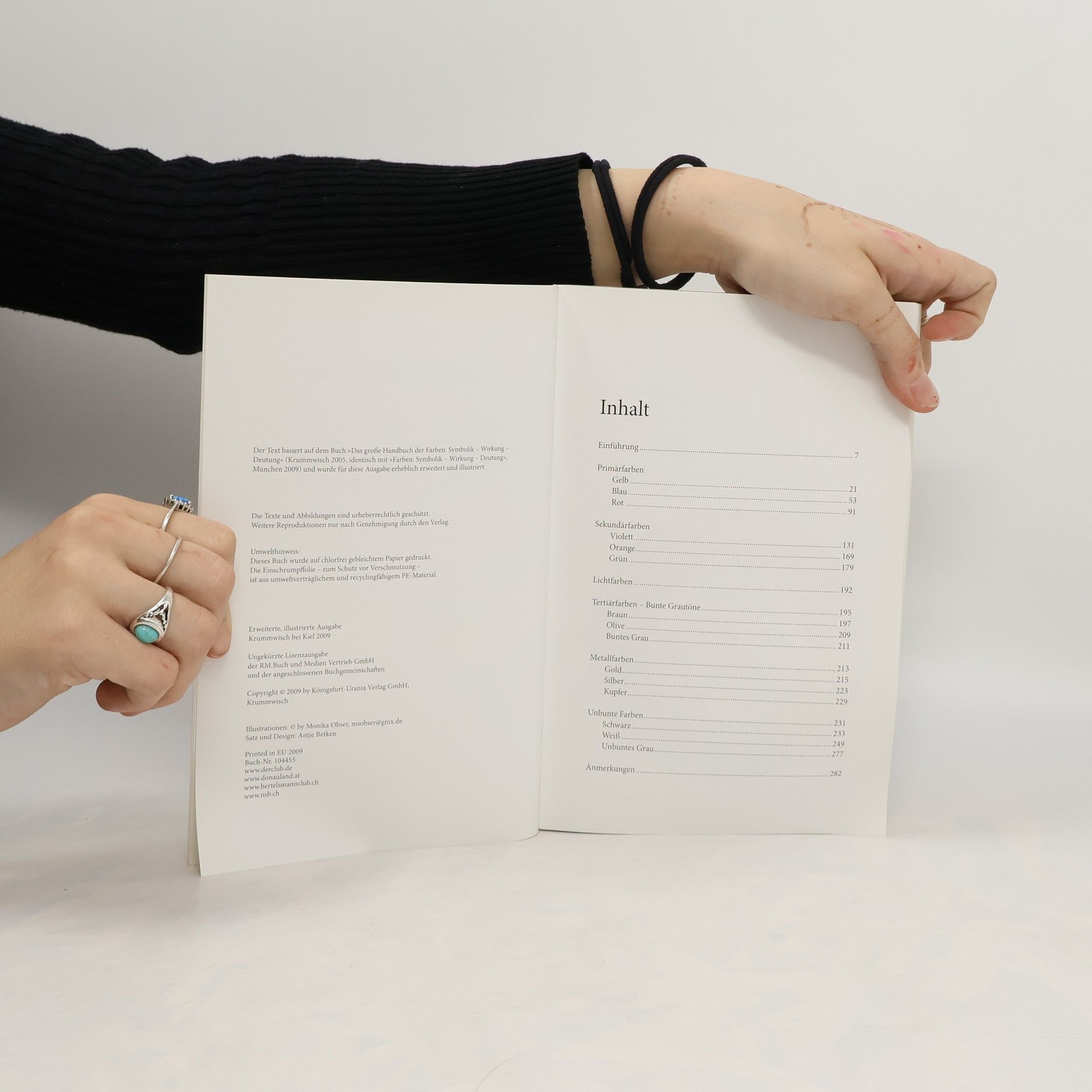 Klausbernd Vollmar Das große Buch der Farben
