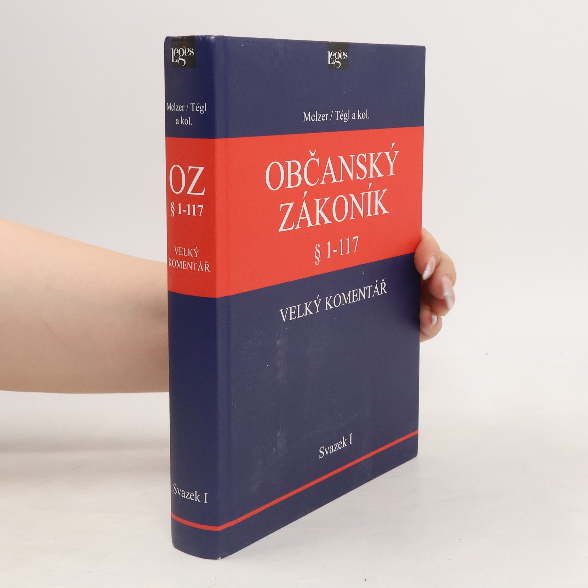 Filip Melzer Občanský zákoník: Velký komentář