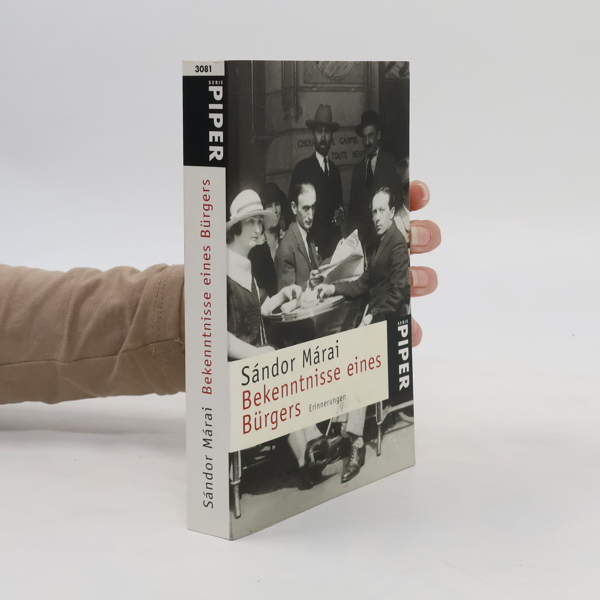 Sándor Márai Bekenntnisse eines Bürgers