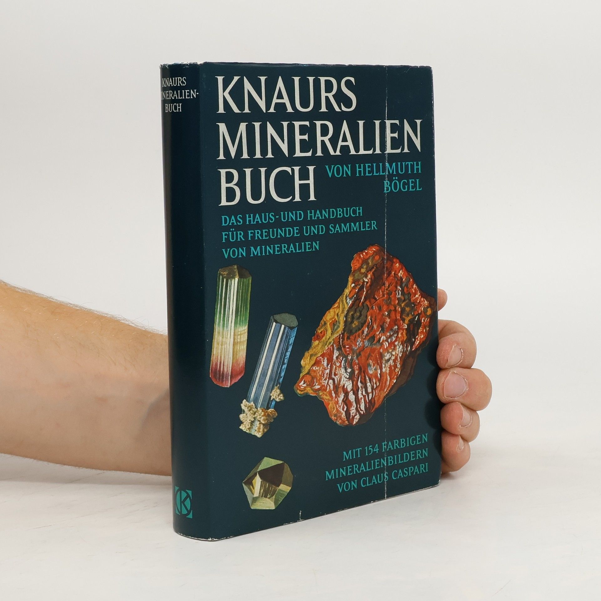 Hellmuth Bögel Knaurs mineralien buch