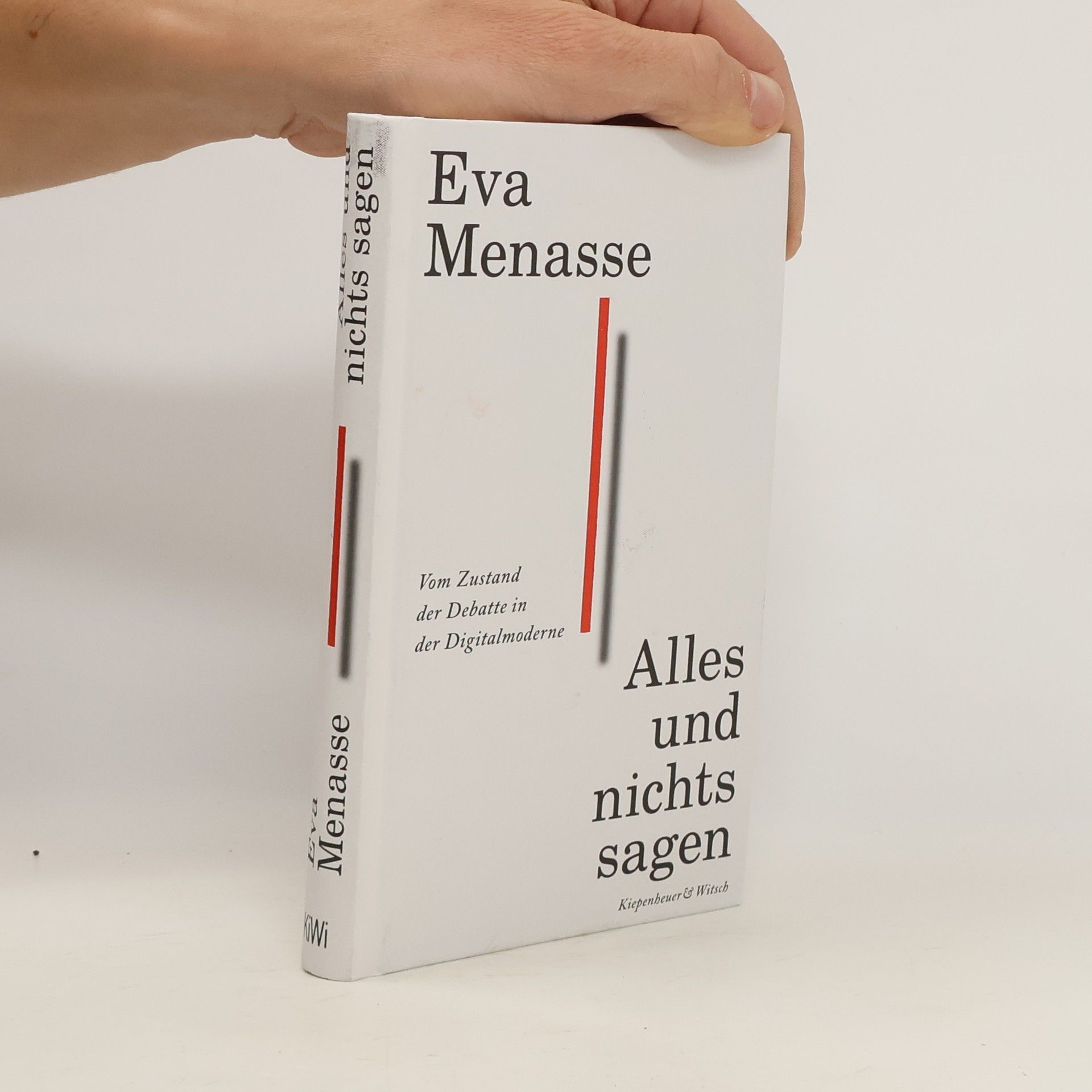 Eva Menasse Alles und nichts sagen