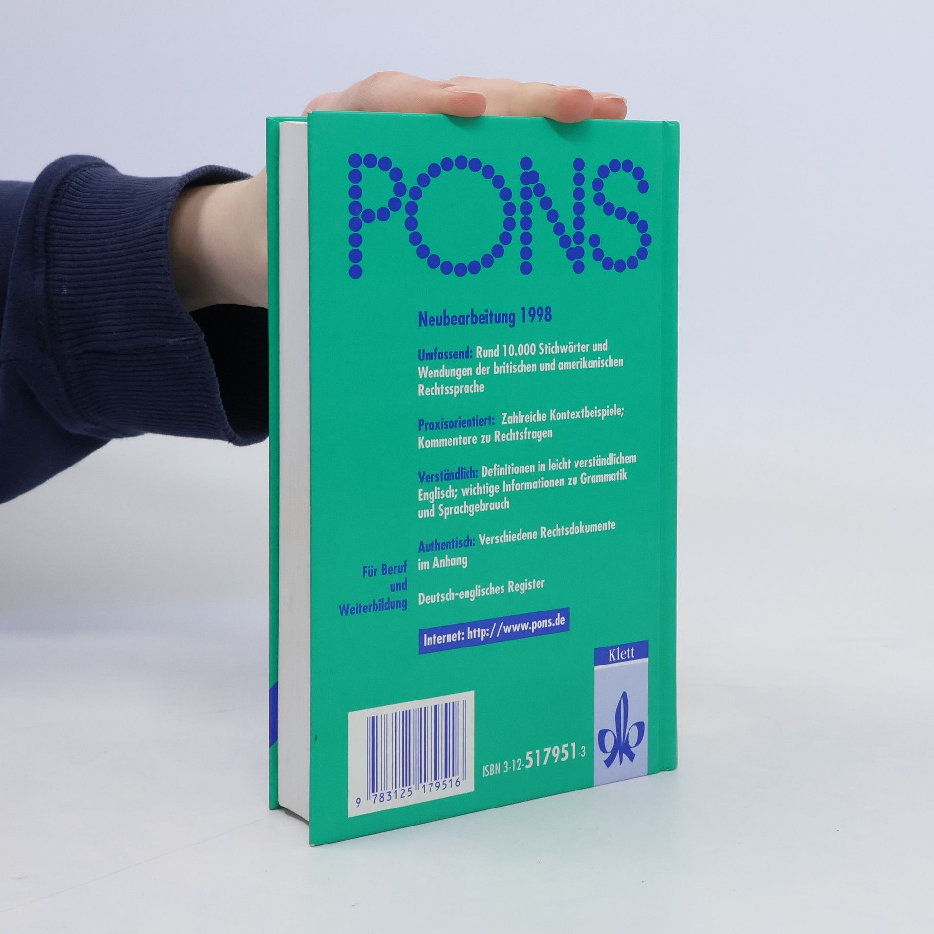 Peter Hodgson Collin PONS Fachwörterbuch Recht