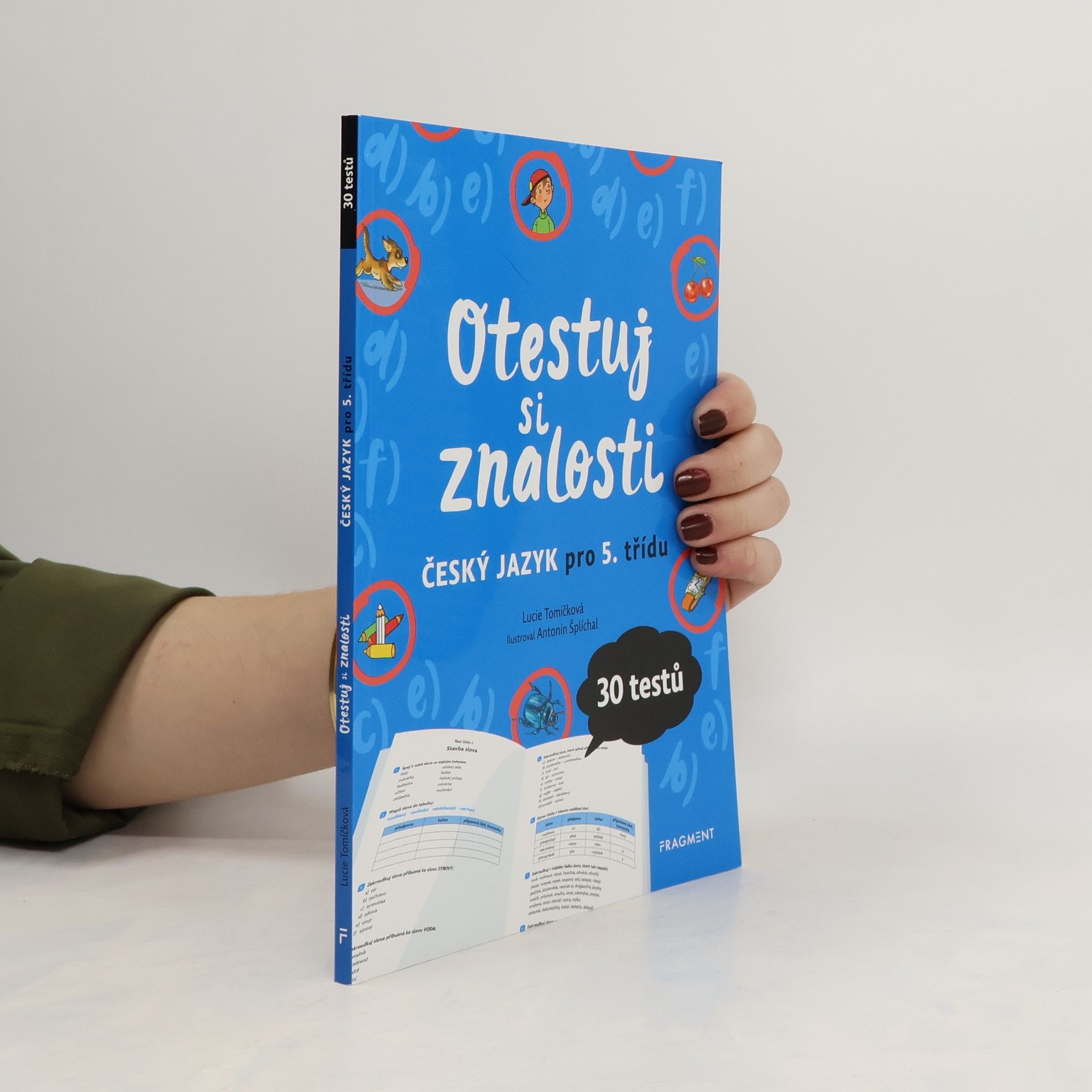 Lucie Tomíčková Otestuj si znalosti. Český jazyk pro 5. třídu