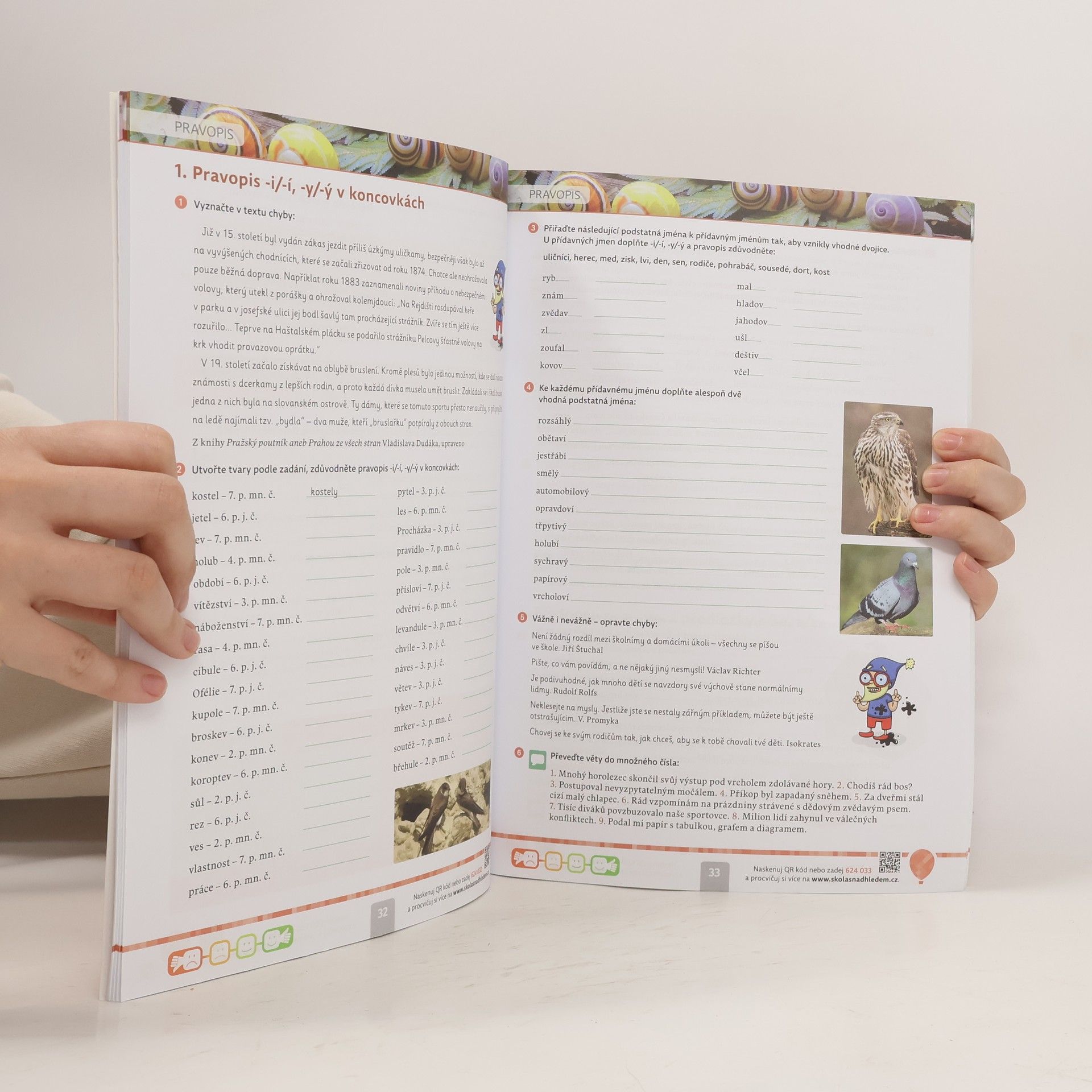 Various authors Český jazyk s nadhledem 8. Pracovní sešit pro základní školy a víceletá gymnázia