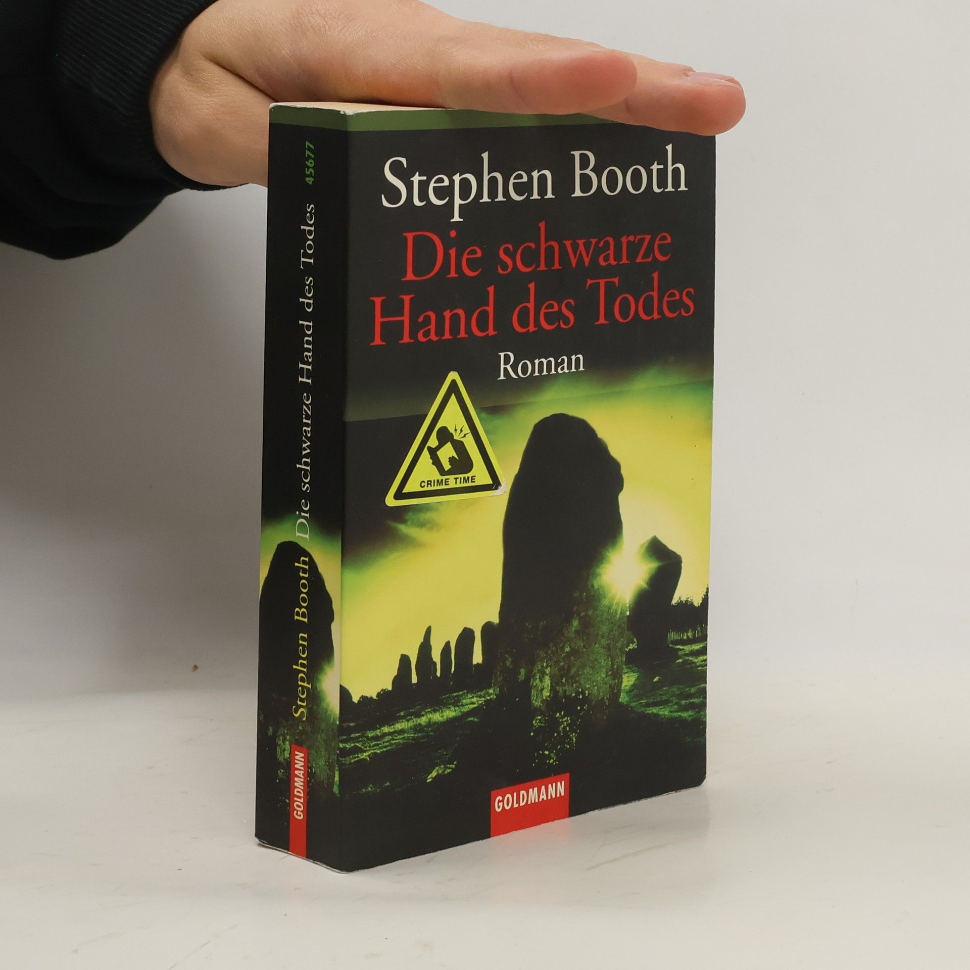 Stephen Booth Die schwarze Hand des Todes. Roman