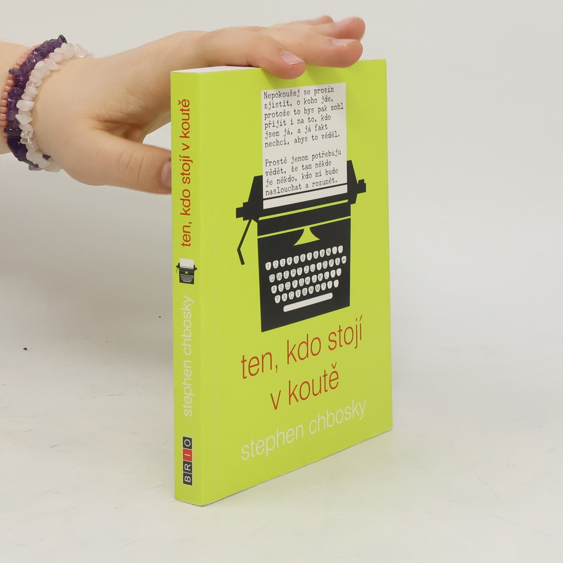 Stephen Chbosky Ten, kdo stojí v koutě