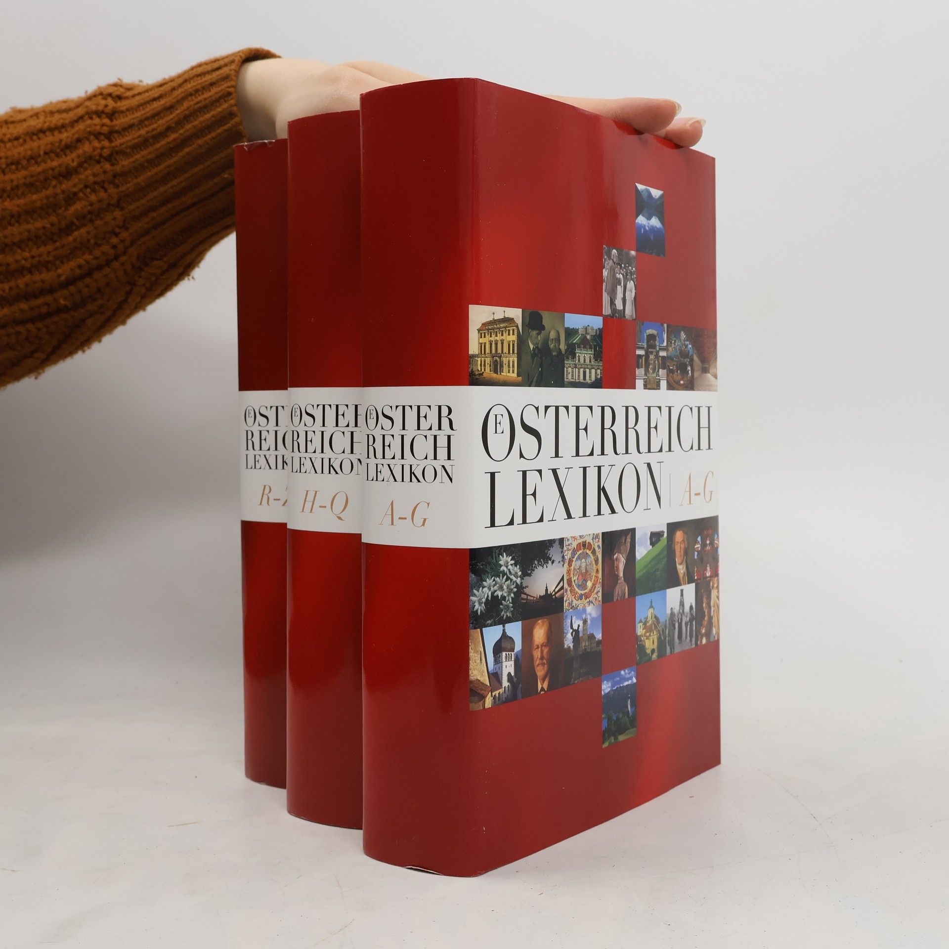 Kolektív autorov Österreich-Lexikon in drei Bänden. Band 1. A-G. Band 2. H-Q. Band 3. R-Z