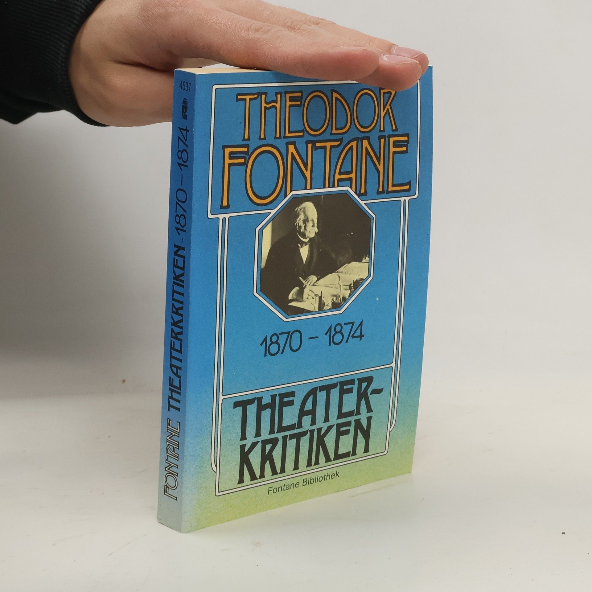 Theodor Fontane Theaterkritiken. Bd.1. 1870-1874