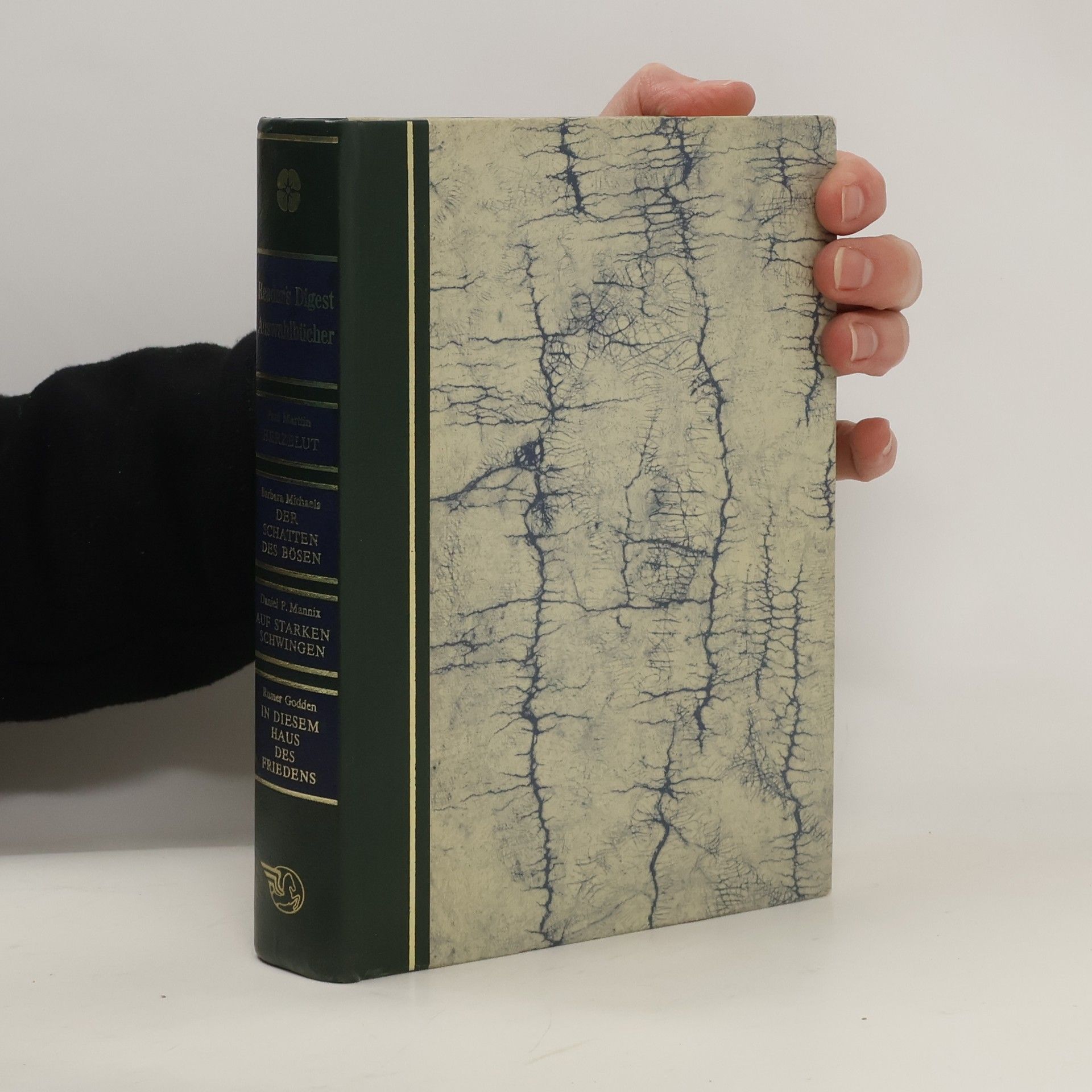 Barbara Michaels Reader's Digest Auswahlbücher. Herzblut. Der Schatten des Bösen. Auf starken Schwingen. In diesem Haus des Friedens