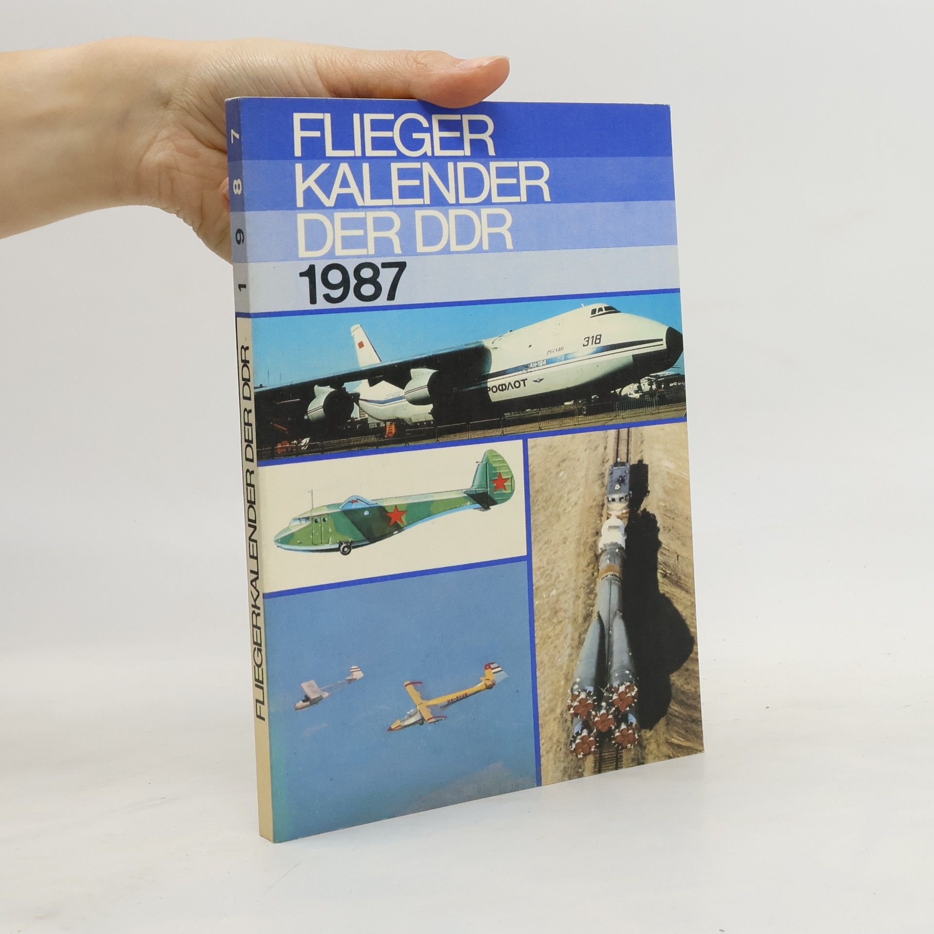 Peter Bork Flieger Kalender der DDR 1987