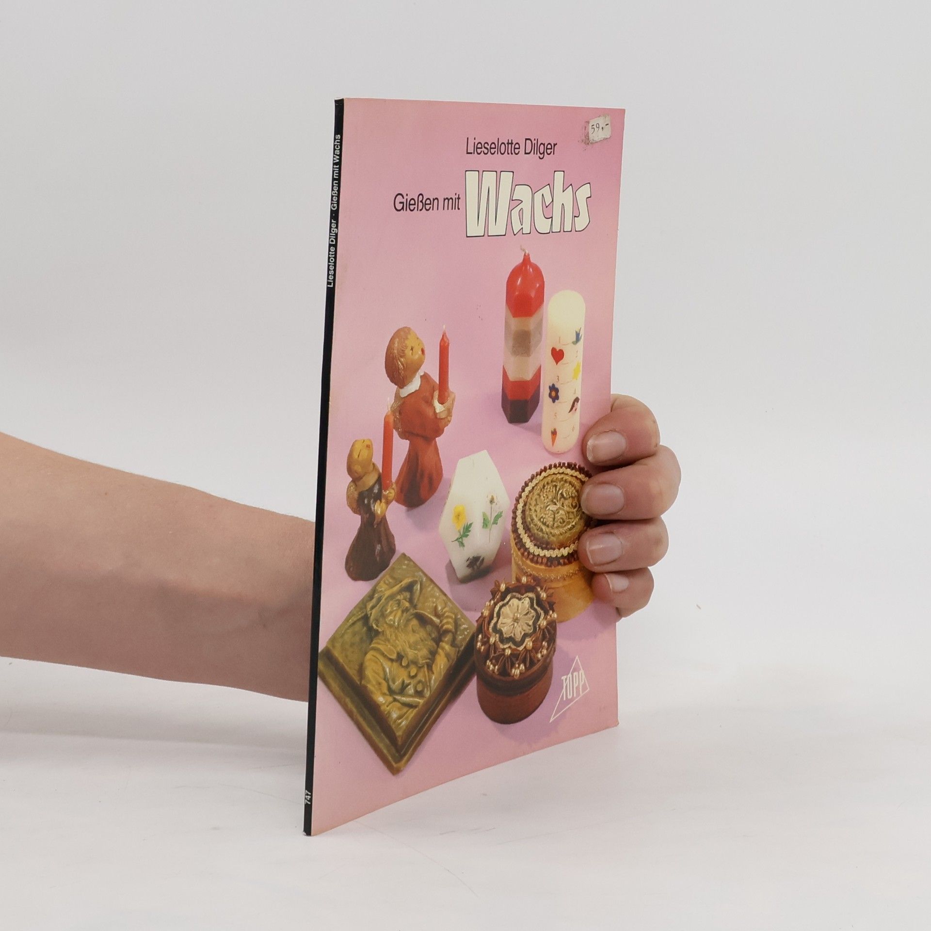 Lieselotte Dilger Giessen mit Wachs