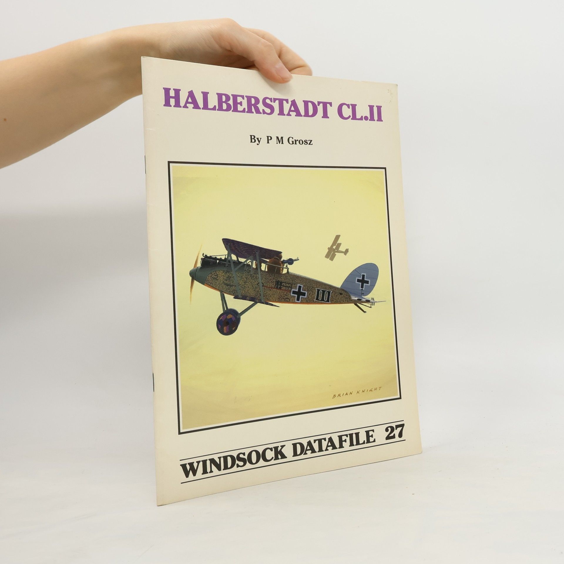 Peter Michael Grosz Windsock Datafile 27. Halberstadt CL.II