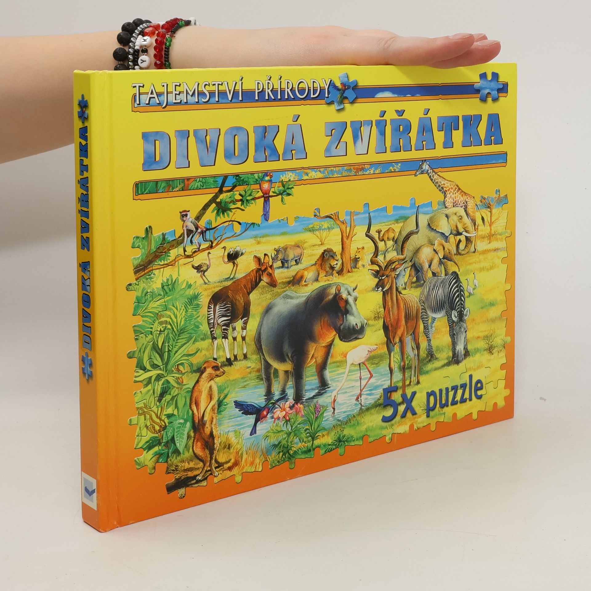 Collectif d'auteurs Divoká zvířátka. 5x puzzle