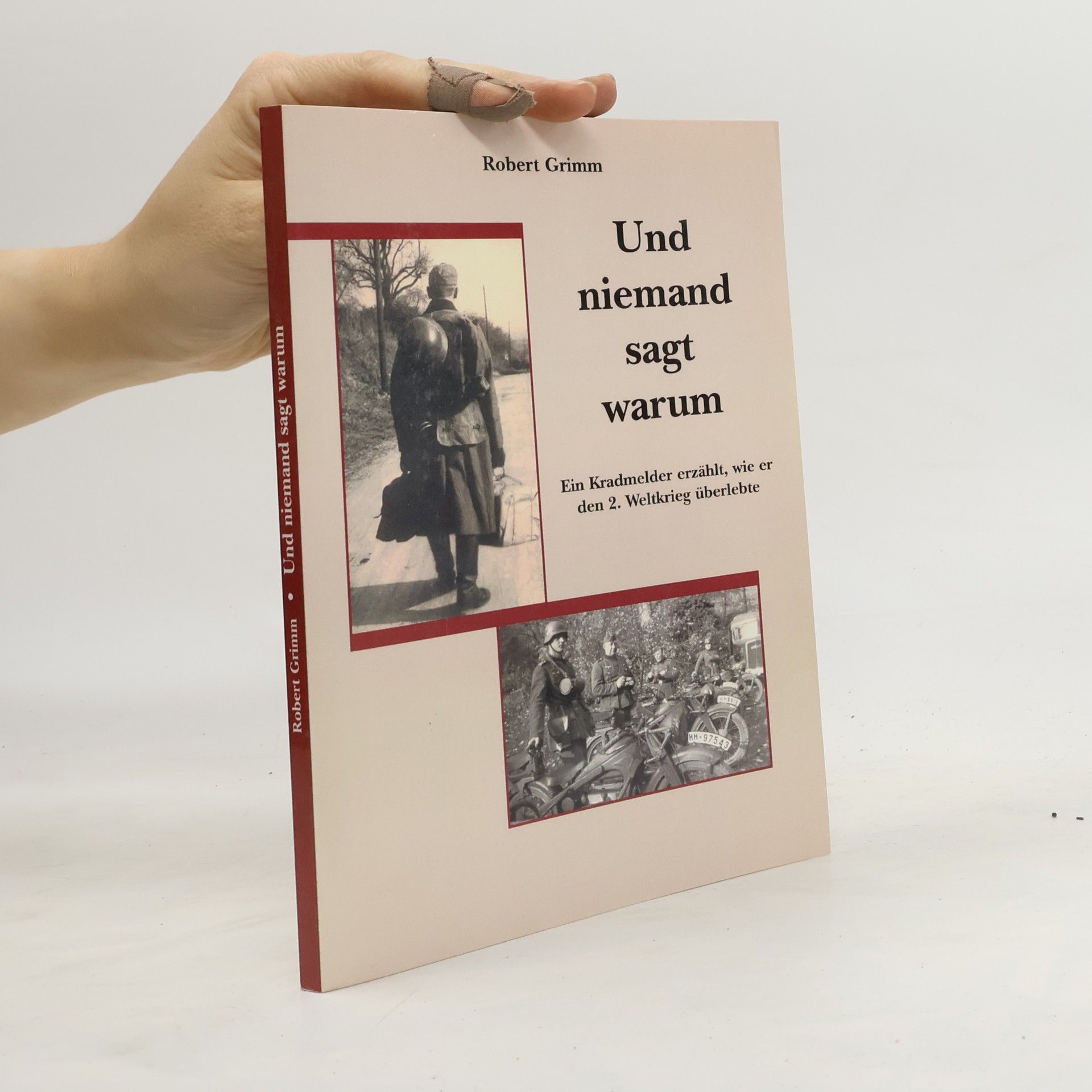 Robert Grimm Und niemand sagt warum