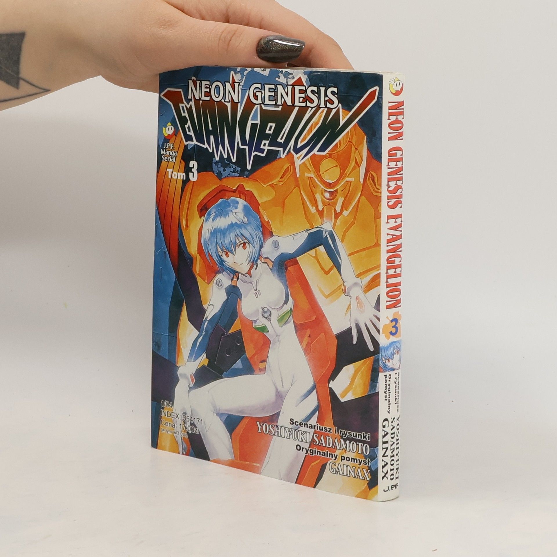 Jošijuki Sadamoto Neon genesis evangelion. Tom 3