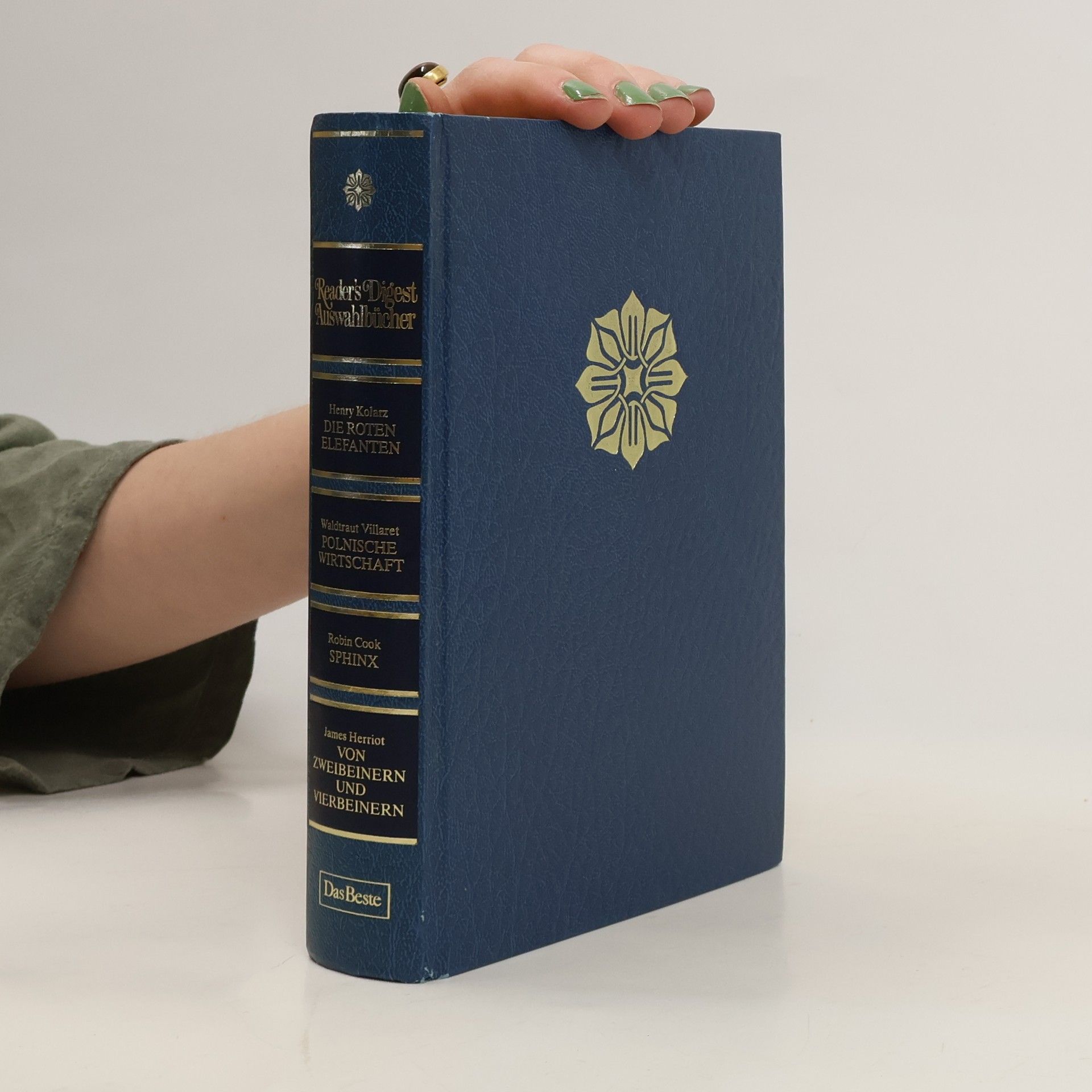 kolektiv Readers Digest Auswahlbücher. Die roten Elefanten.Polnische Wirtschaft. Sphinx.Von zweibeinern und vierbeinern.