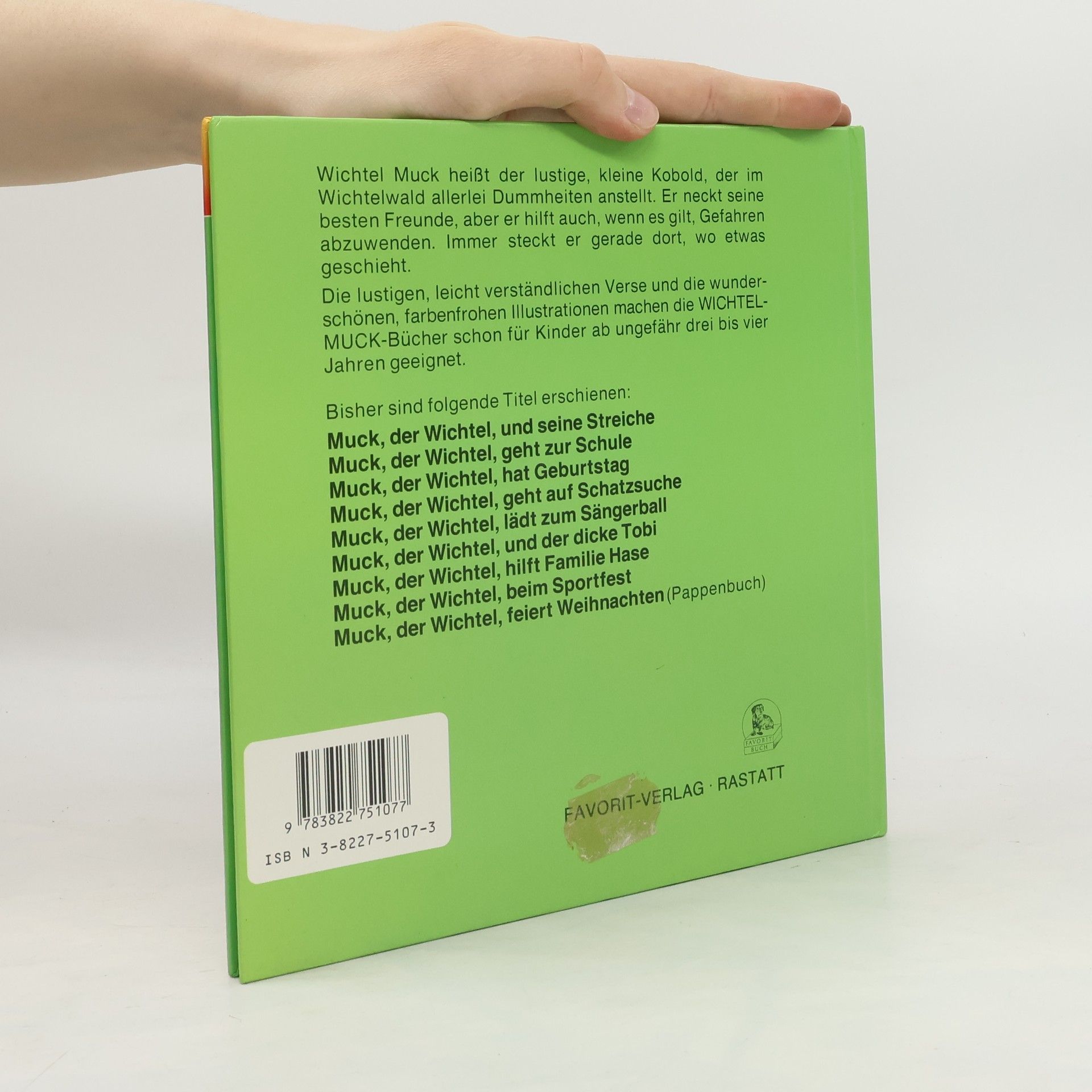 Ursula Beckert Muck, der Wichtel, hilft Familie Hase