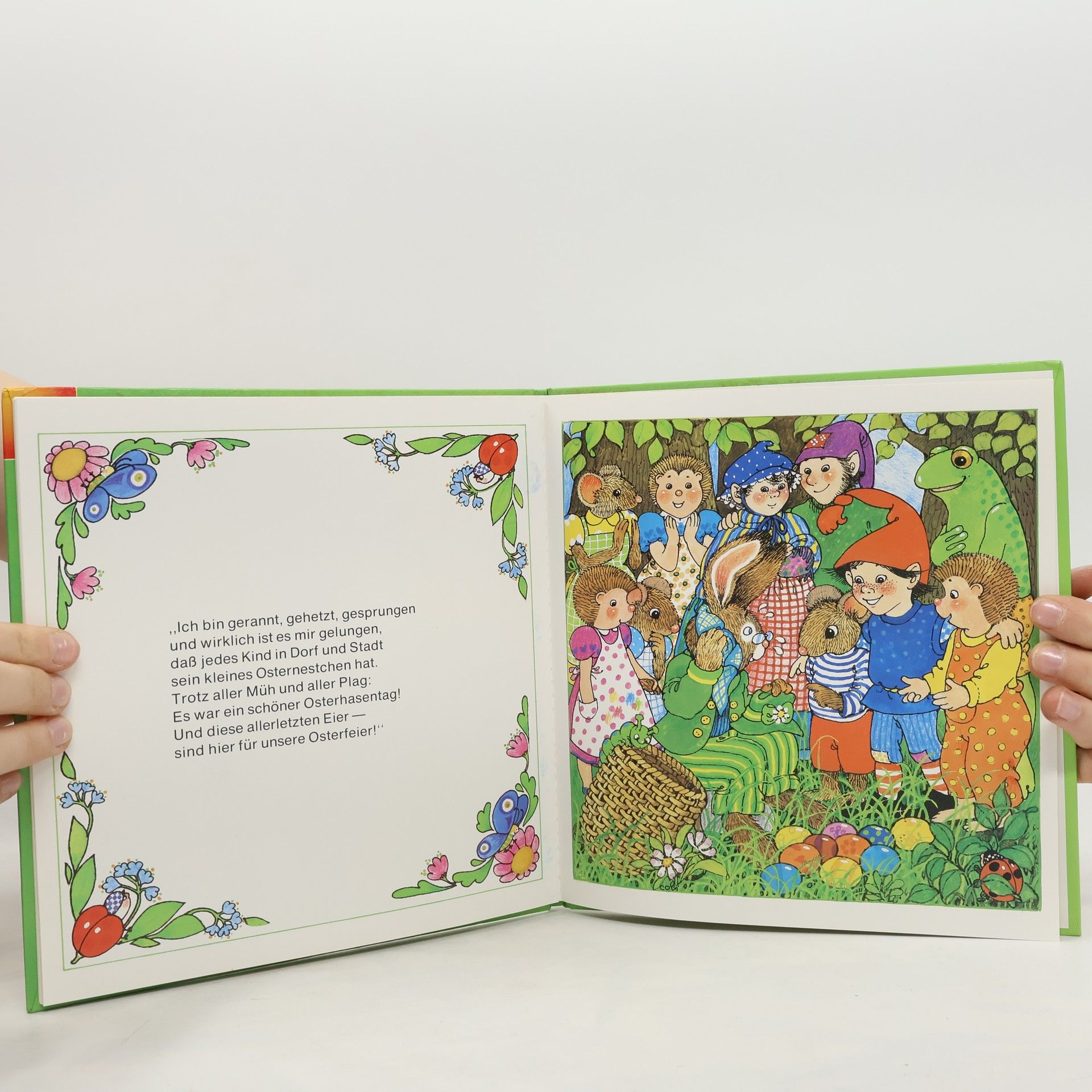 Ursula Beckert Muck, der Wichtel, hilft Familie Hase