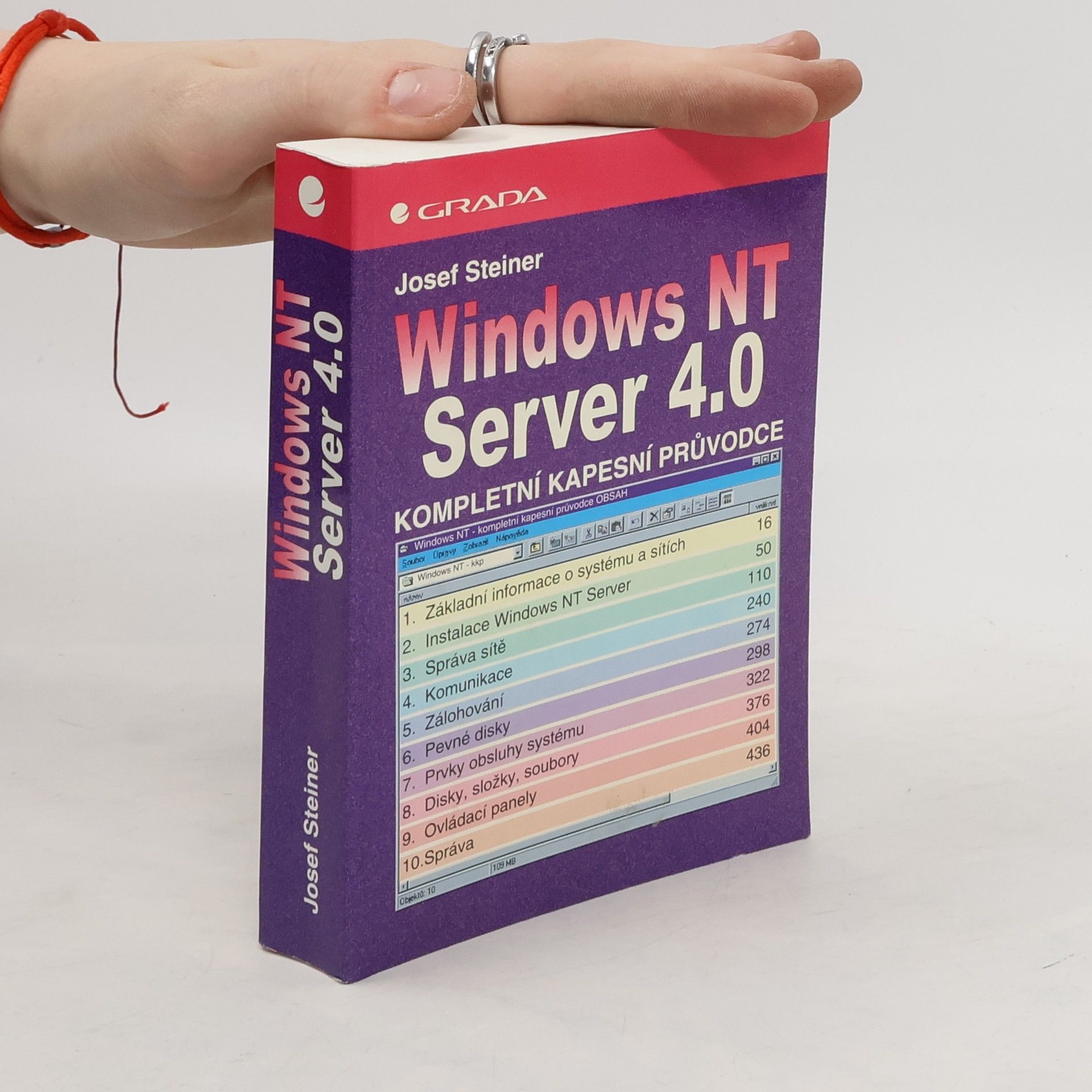 Josef Steiner Windows NT Server 4.0: kompletní kapesní průvodce