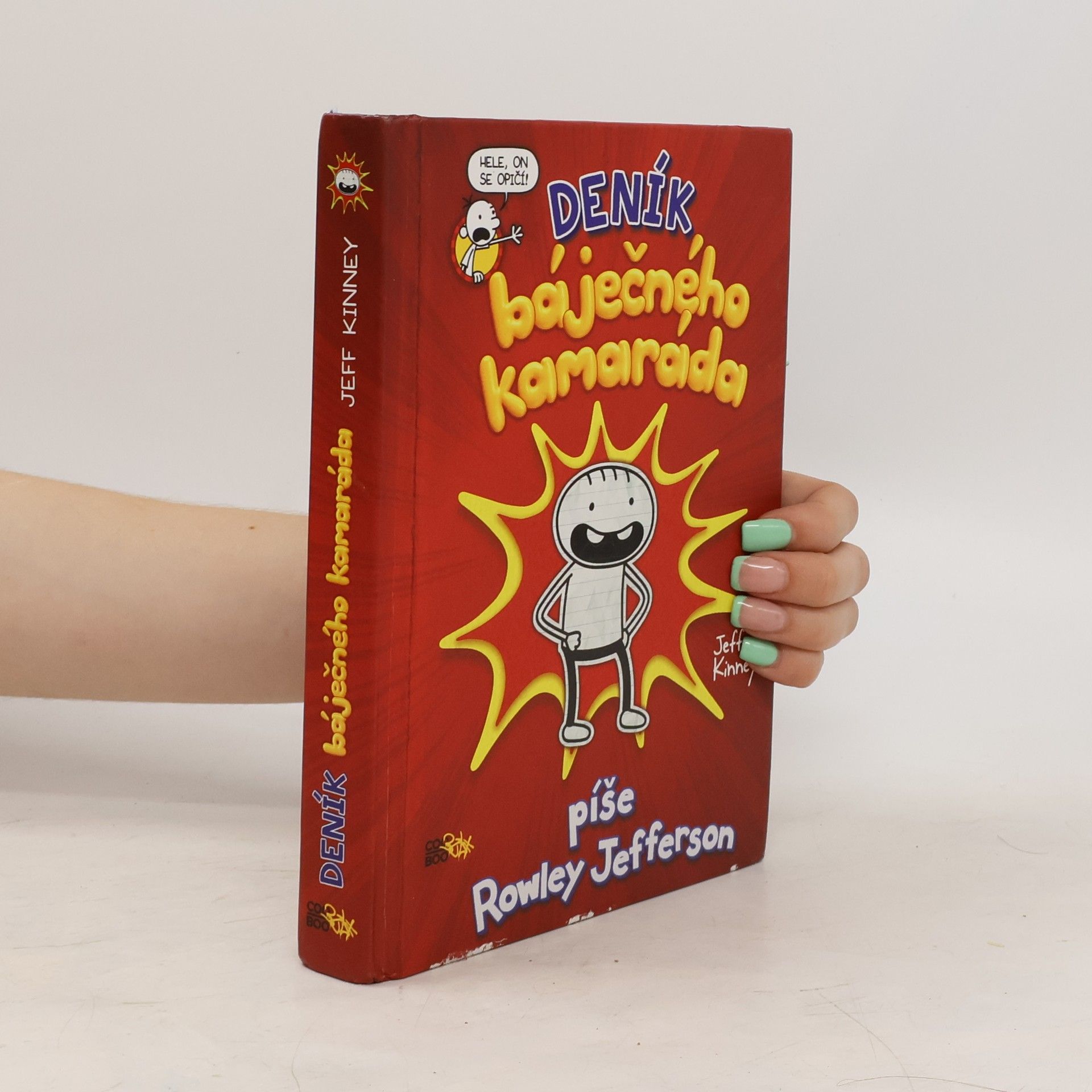 Jeff Kinney Deník báječného kamaráda. Píše Rowley Jefferson