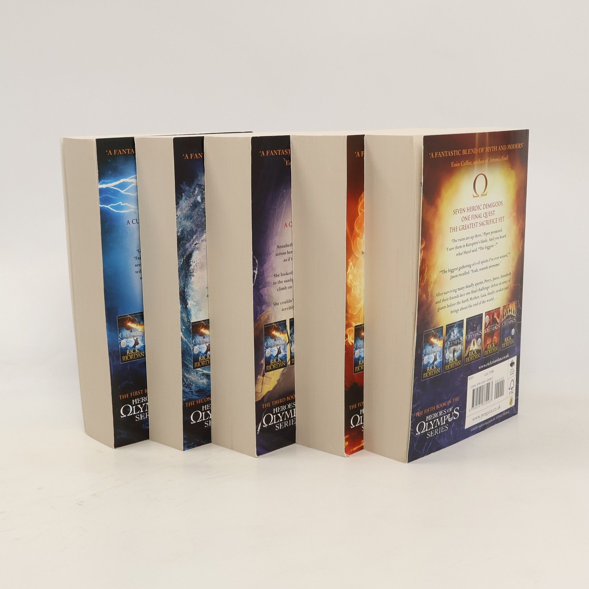 Rick Riordan Heroes of Olympus 1-5