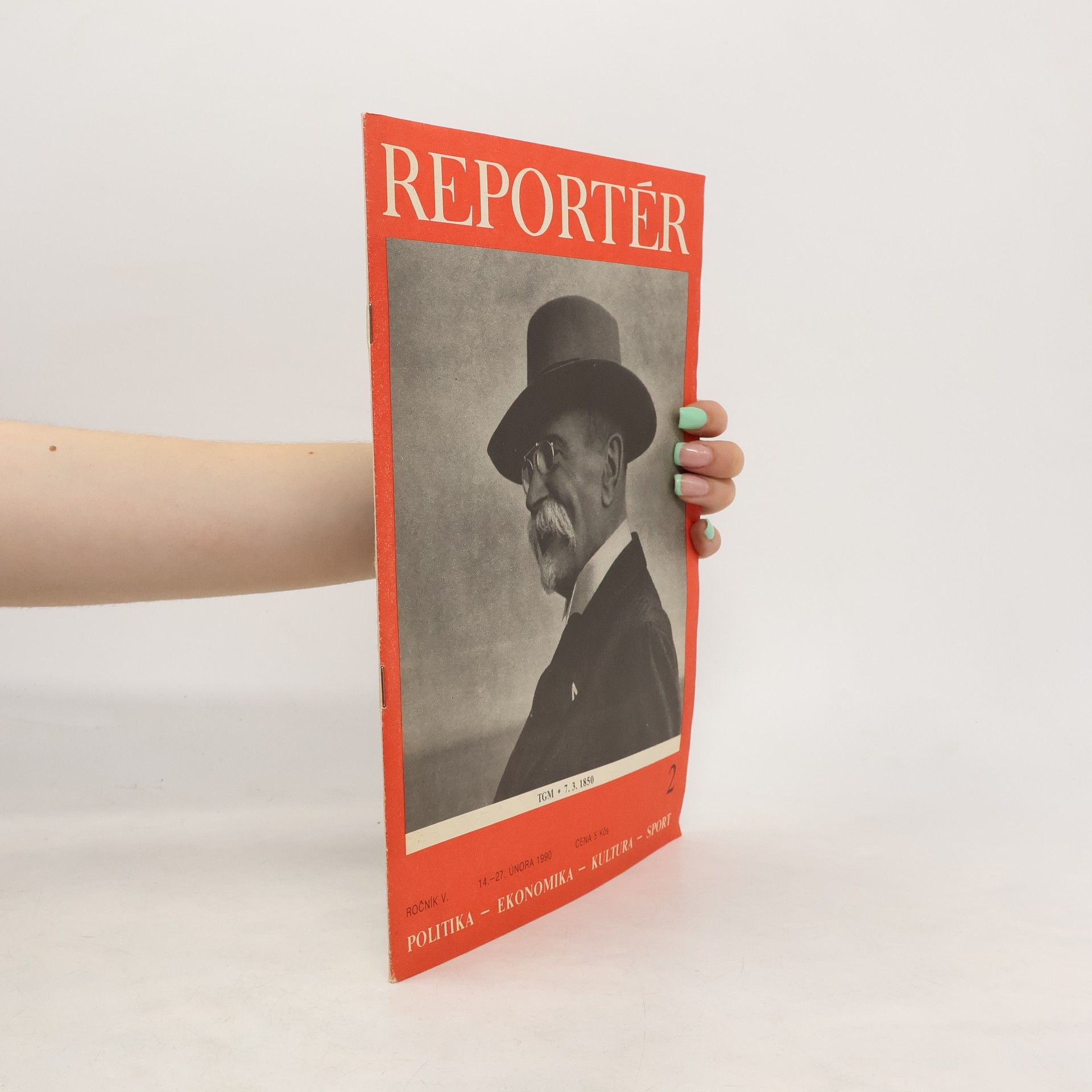 kolektiv Reportér 2. Tomáš Garrigue Masaryk