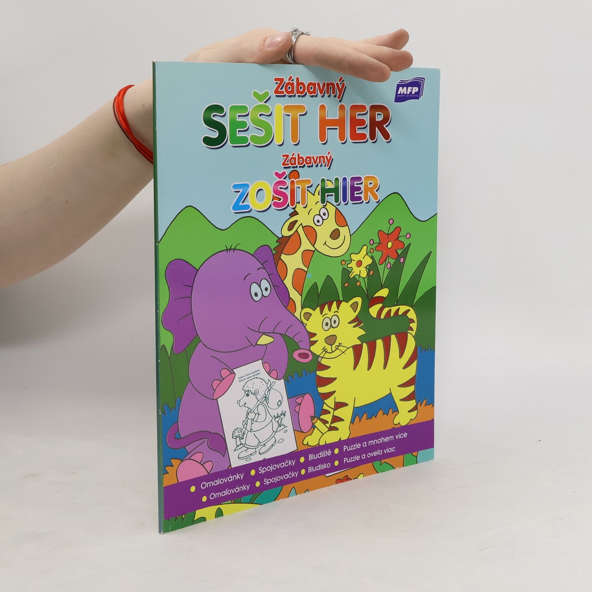 Kolektiv autorů Zábavný sešit her. Zábavný zošit hier