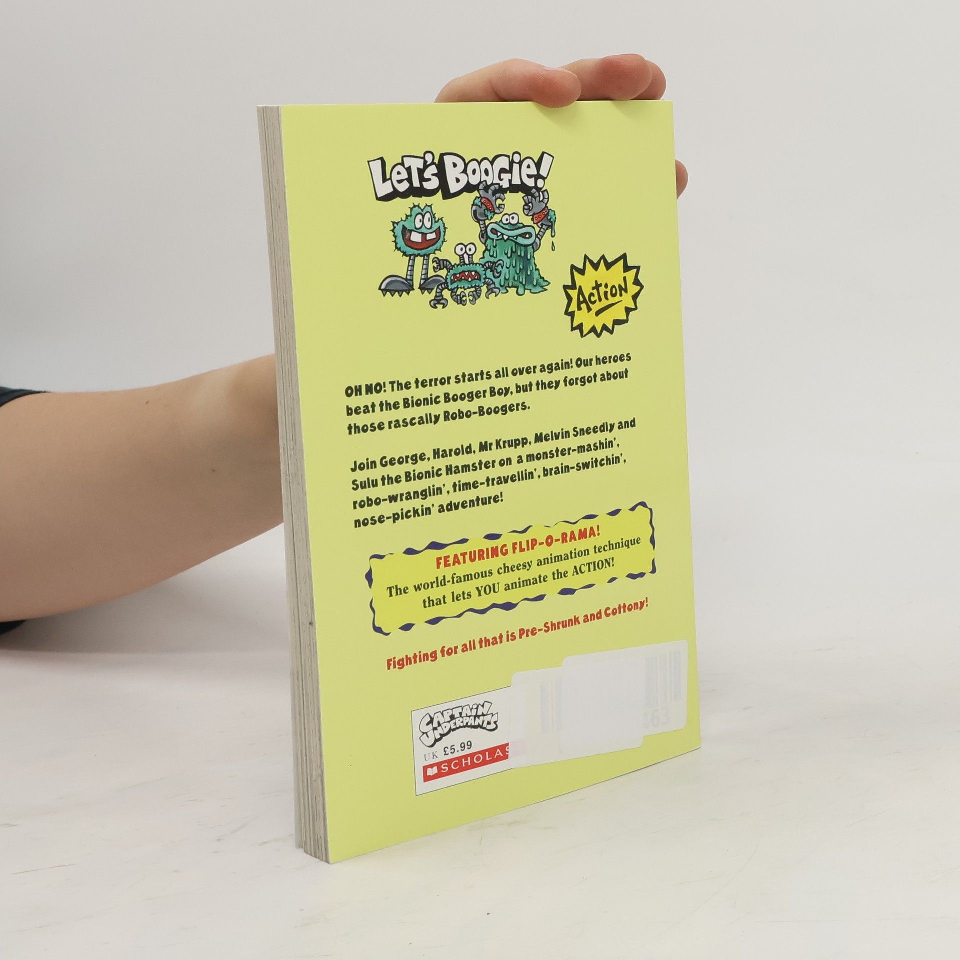 Dav Pilkey Captain Underpants and The Big, Bad Battle of the Bionic Booger Boy 2