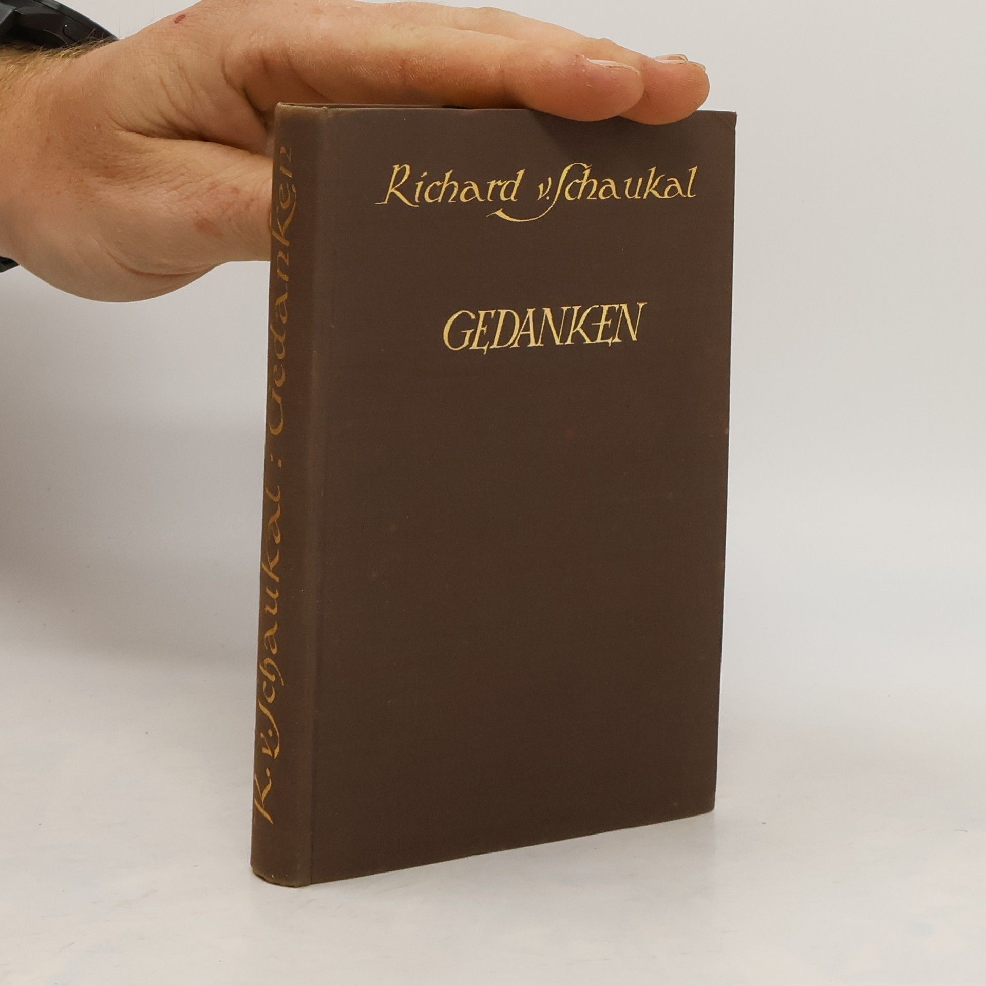 Richard von Schaukal Gedanken