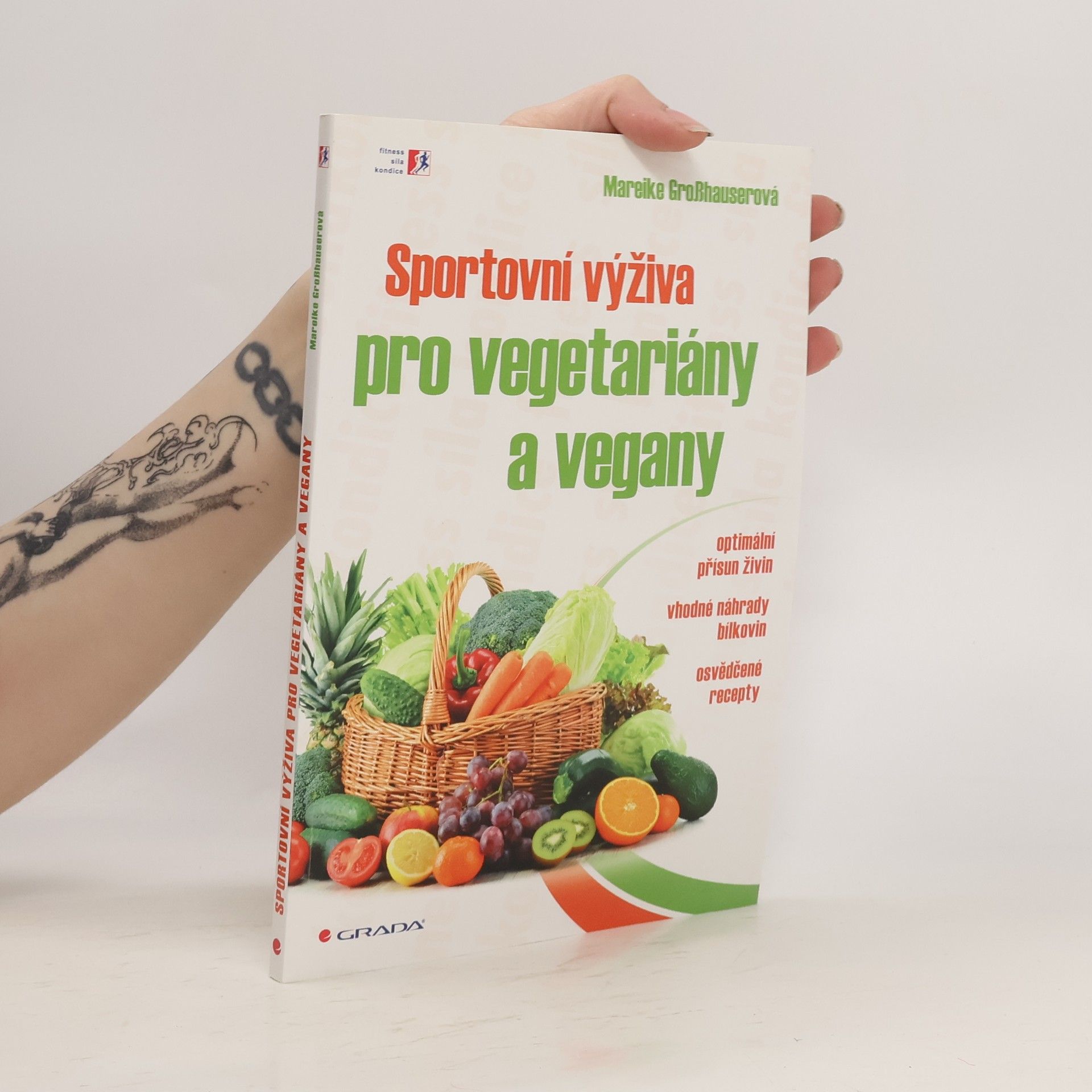 Mareike Grosshauser Sportovní výživa pro vegetariány a vegany