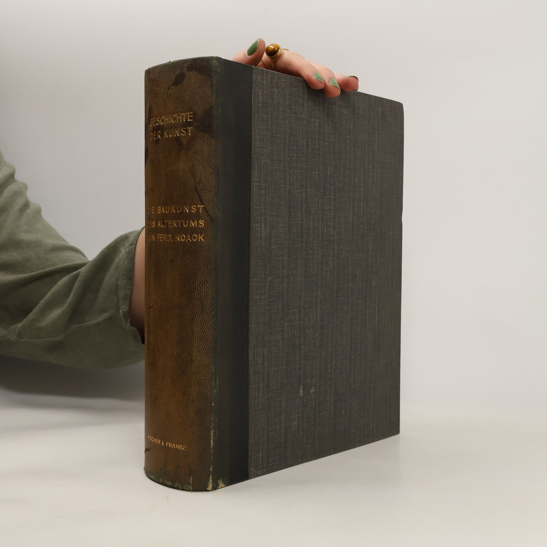 Ferdinand Noack Geschichte der Kunst. Die Baukunst des Altertums