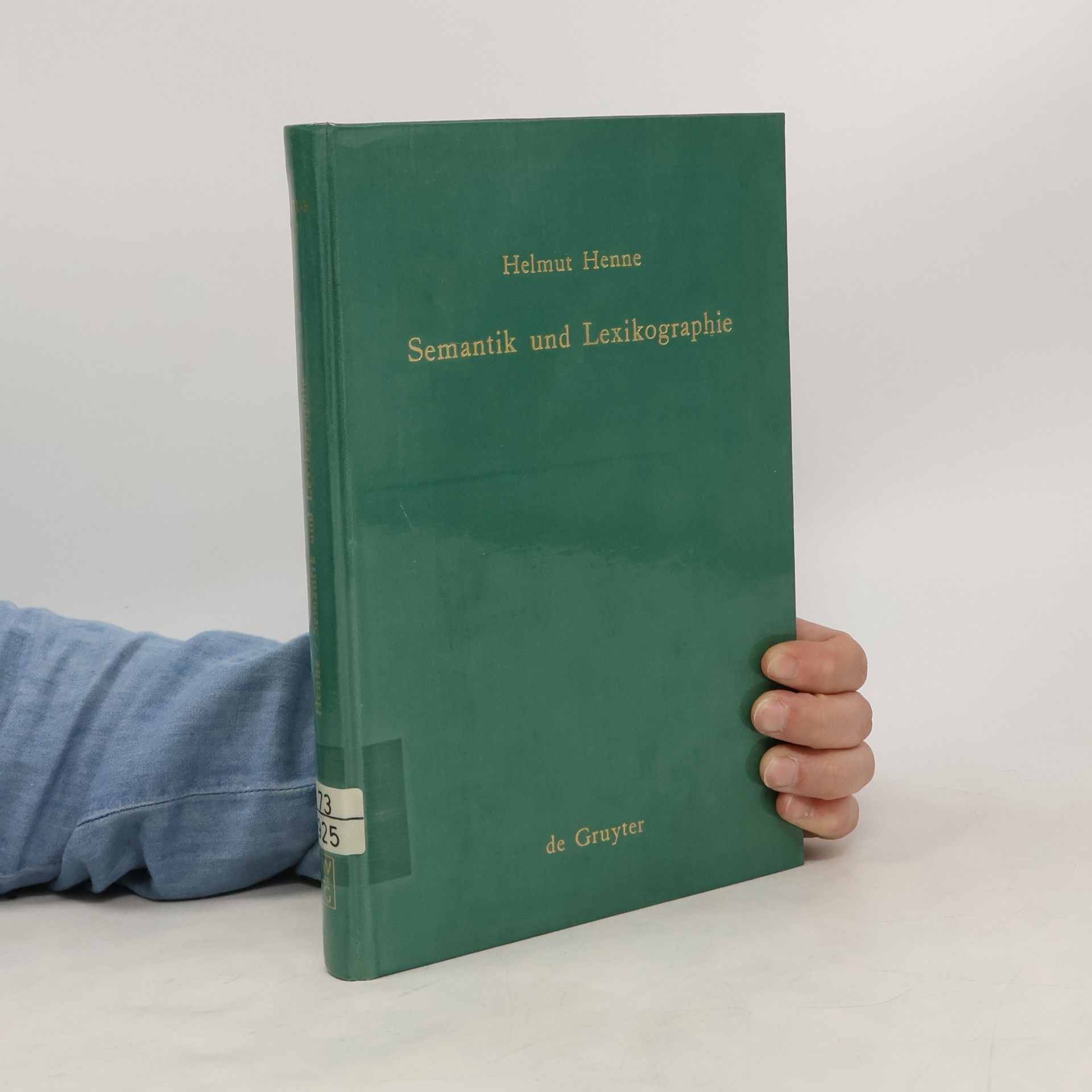Helmut Henne Semantik und Lexikographie