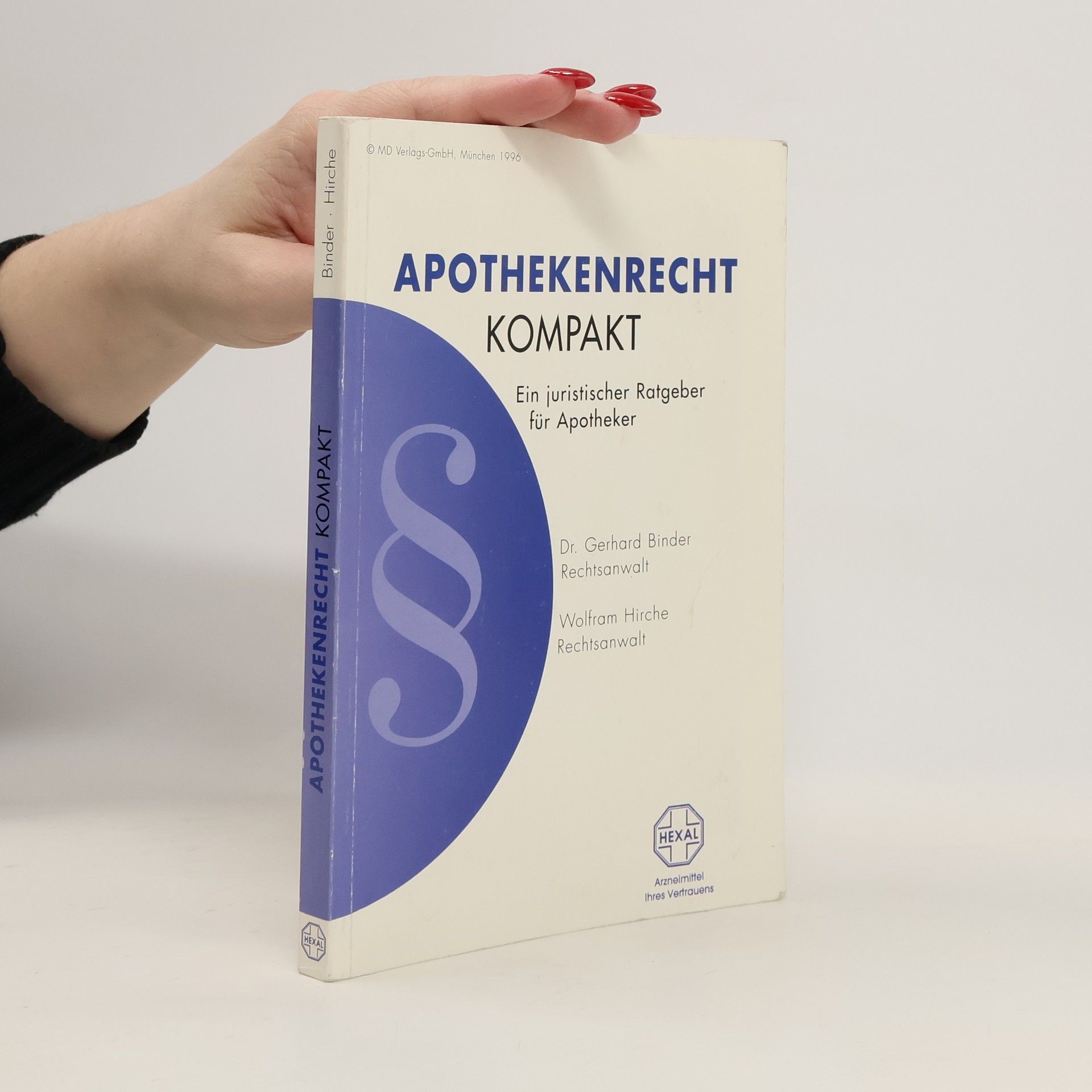 Gerhart Binder Apothekenrecht kompakt