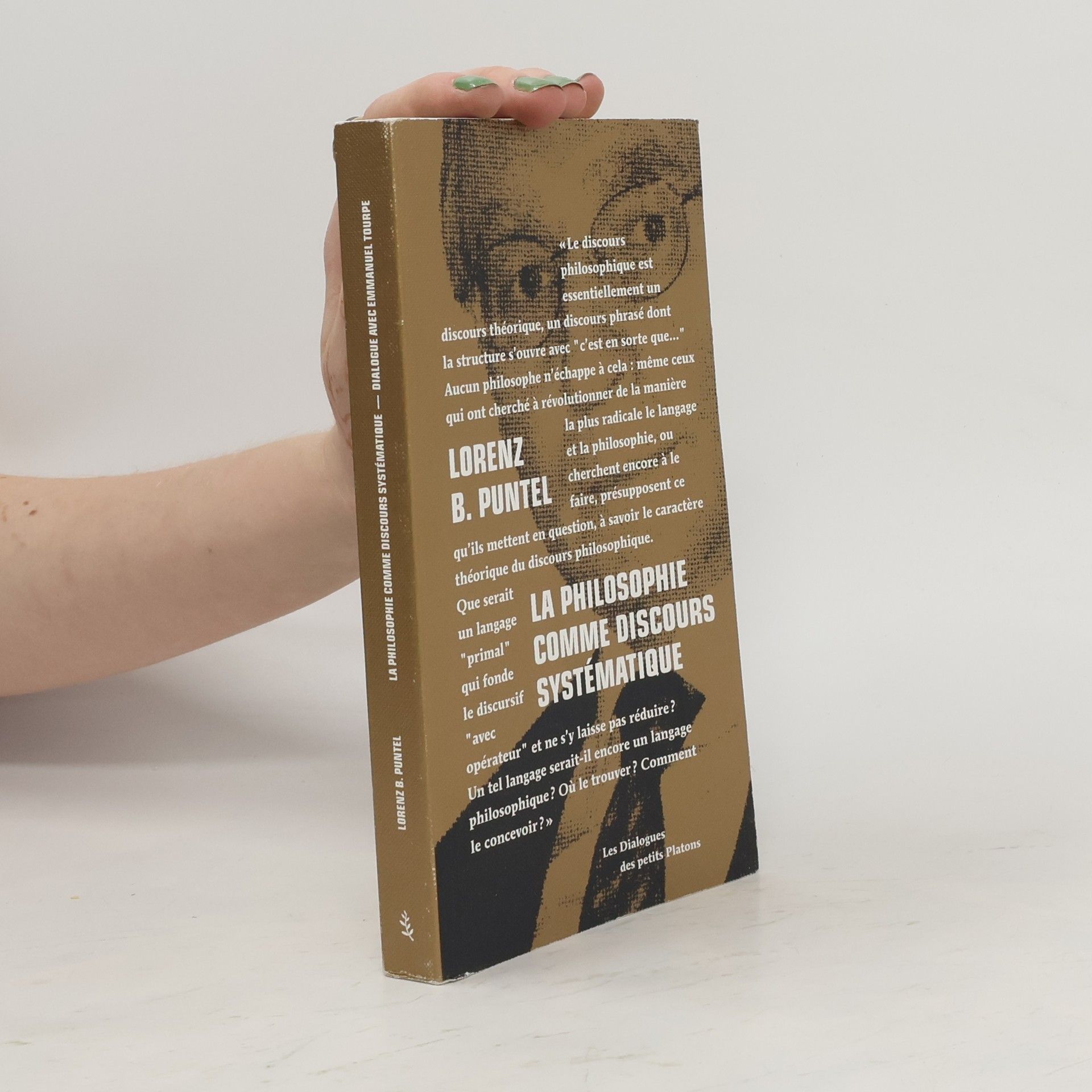 Bruno L. Puntel La philosophie comme discours systématique