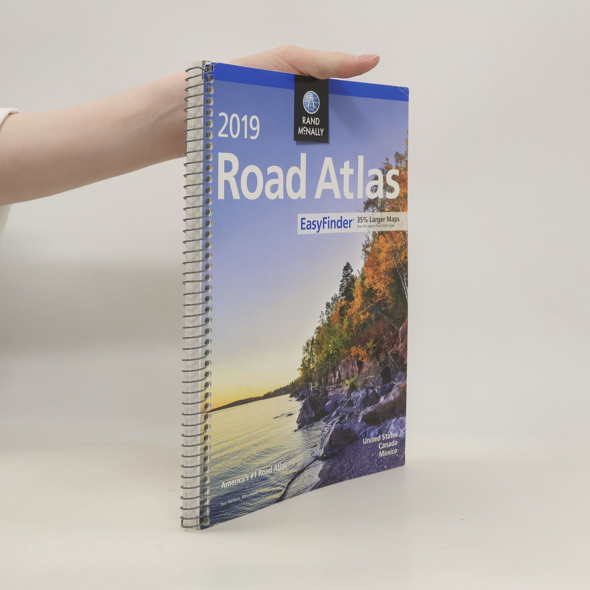 Rand Mcnally Rand McNally 2019 Easyfinder Midsize Road Atlas
