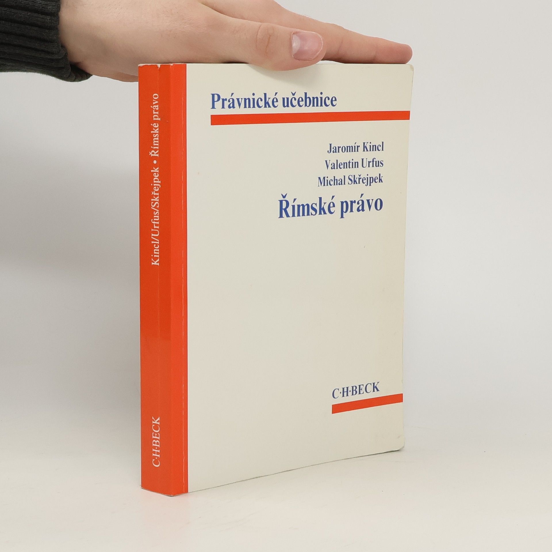 Jaromír Kincl Římské právo