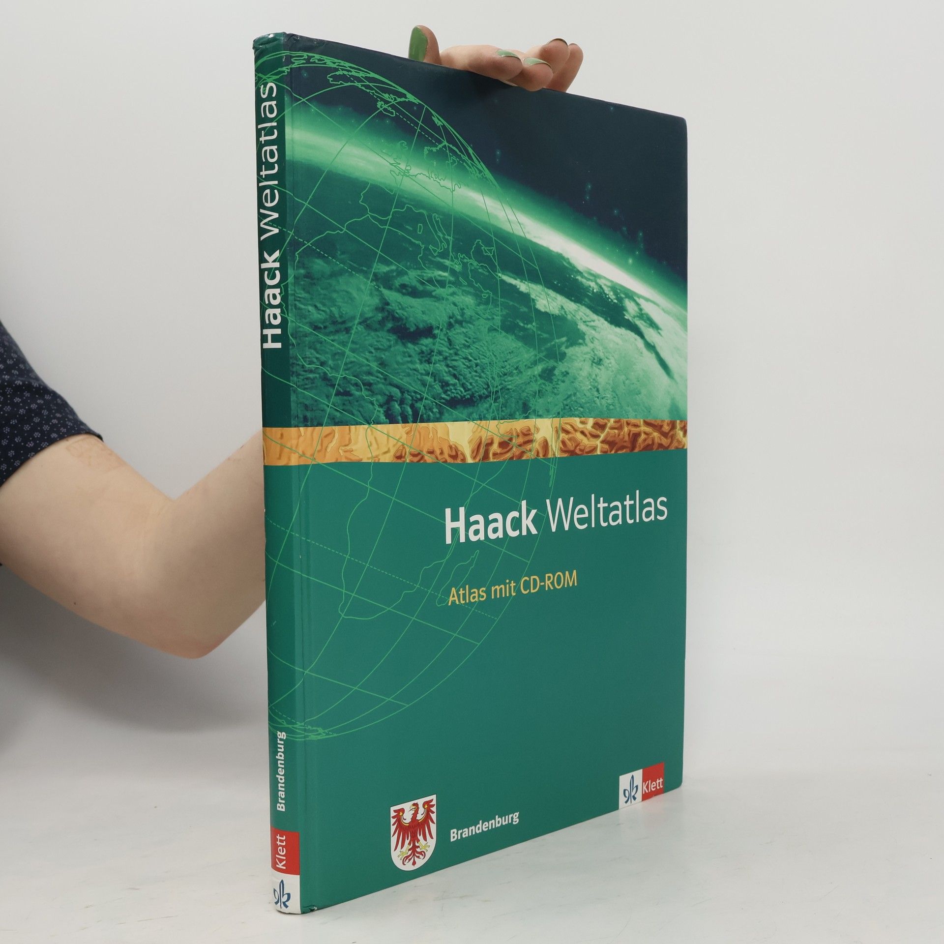 Collective Haack Weltatlas für Sekundarstufe I in Brandenburg, m. CD-ROM u. Arbeitsheft Kartenlesen