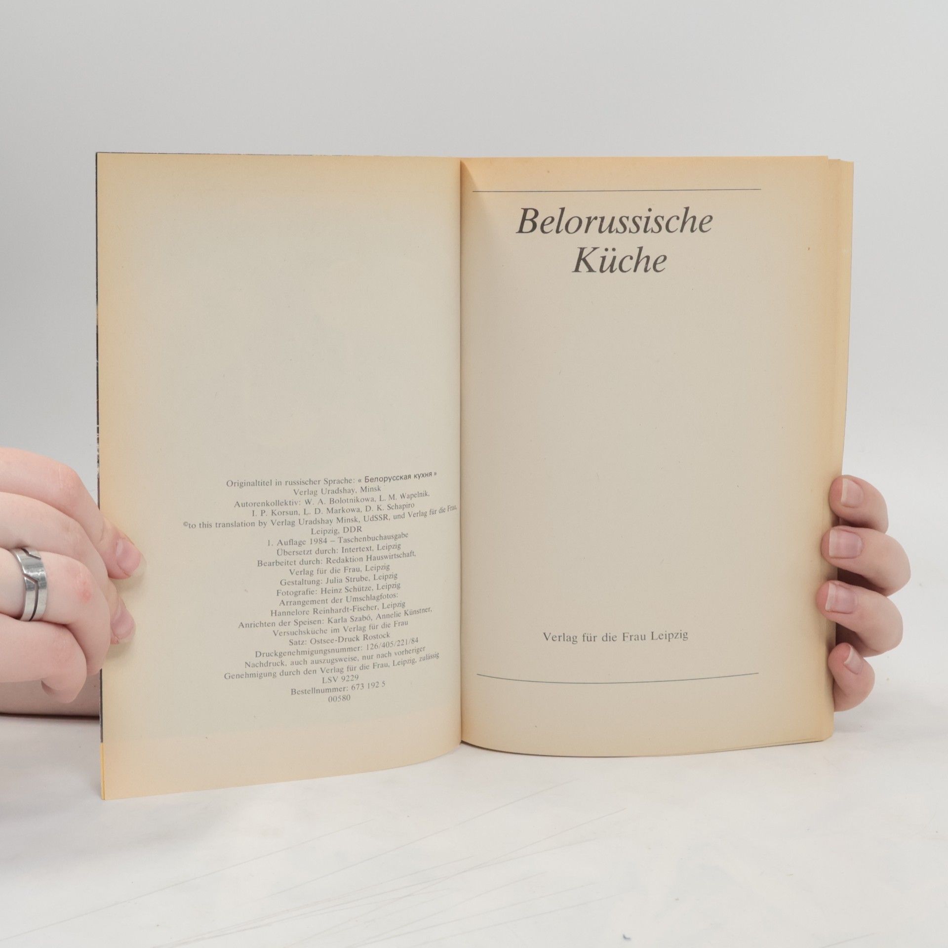Autorenkollektiv Belorussische Küche