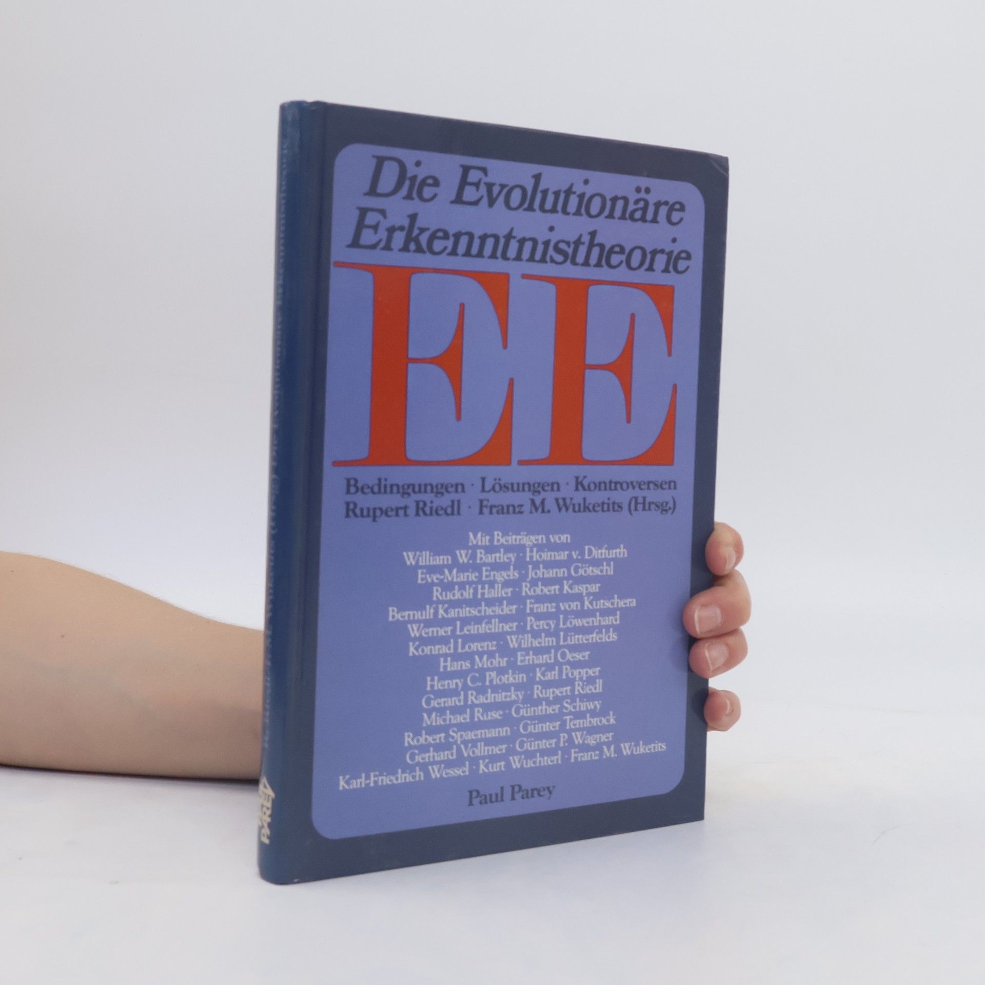 Rupert Riedl Die evolutionäre Erkenntnistheorie