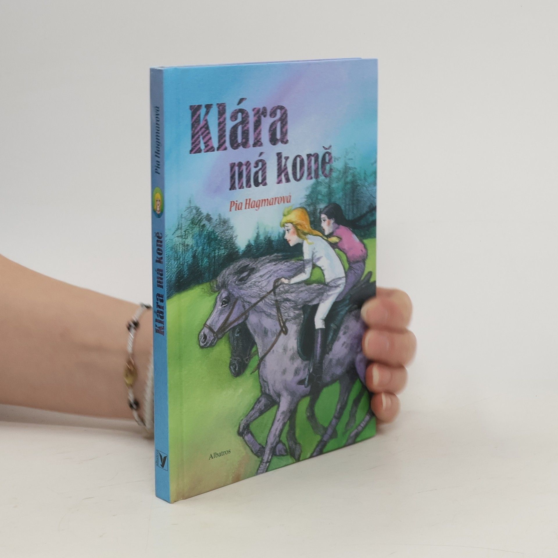 Pia Hagmar Klára má koně