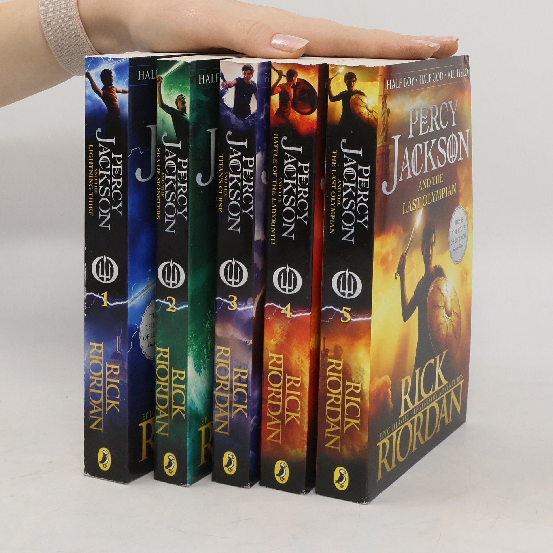 Rick Riordan Percy Jackson 1-5