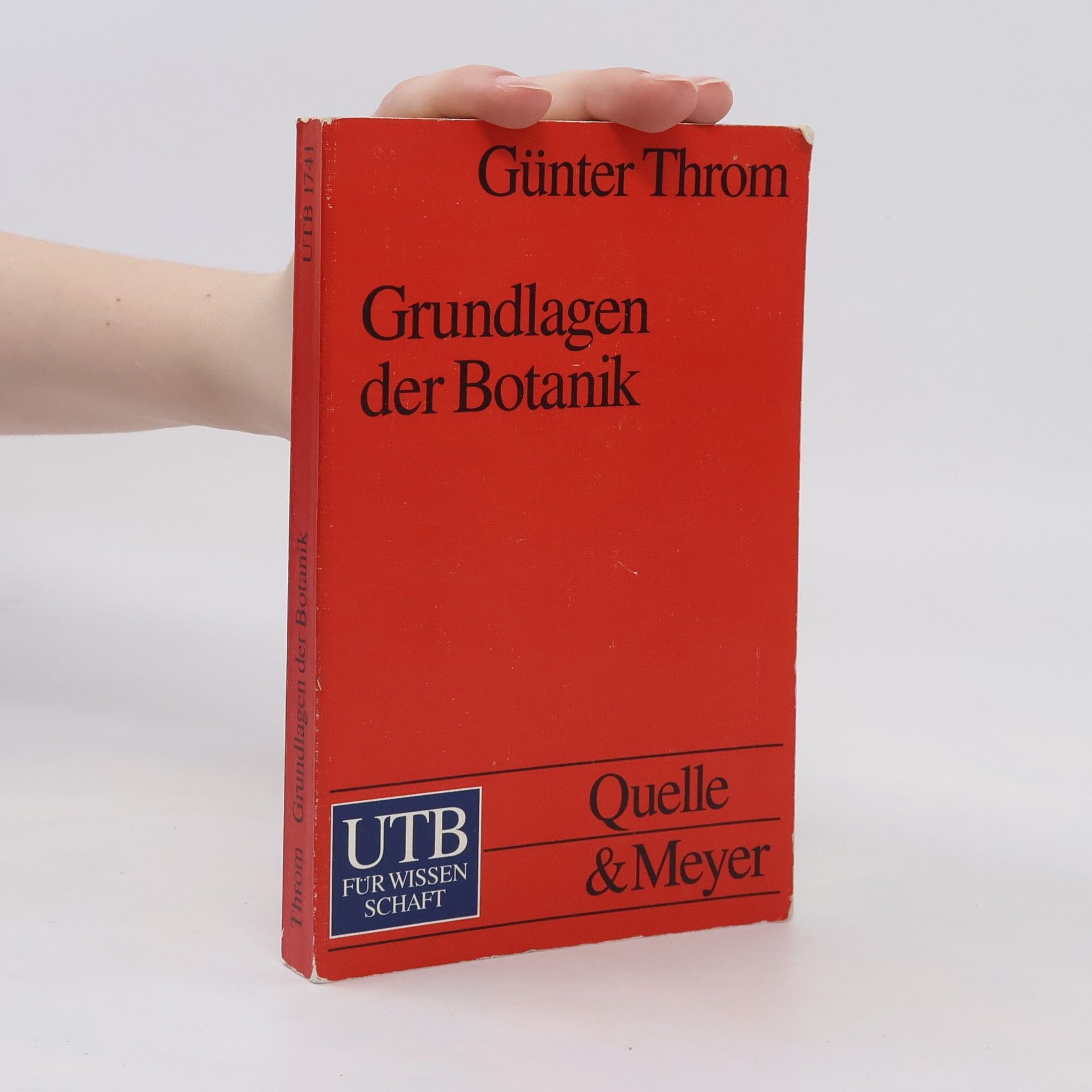 Günter Throm Grundlagen der Botanik