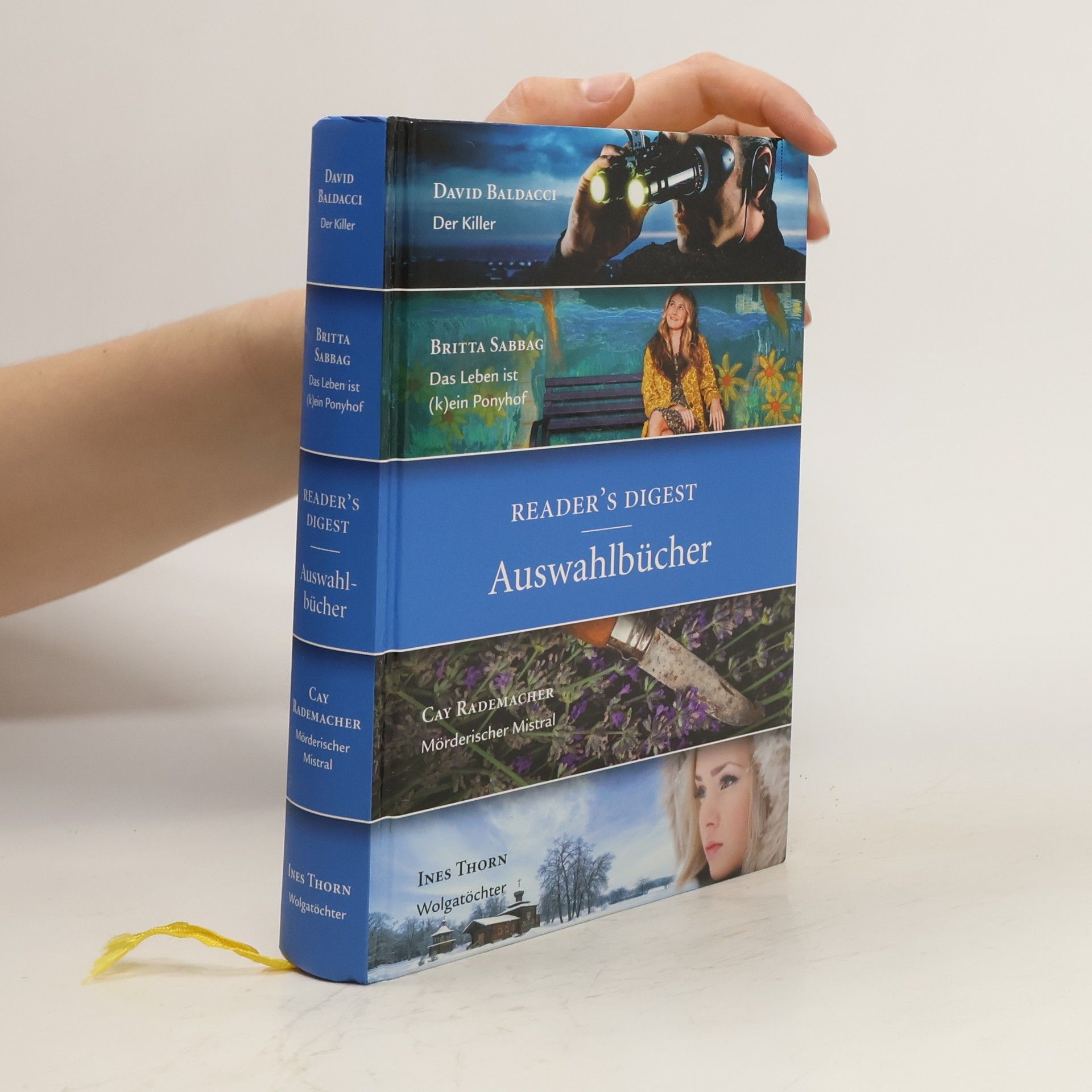 David Baldacci Reader´s Digest Auswahlbücher. Der Killer. Das Leben ist (k)ein Ponyhof. Mörderischer Mistral. Wolgatöchter