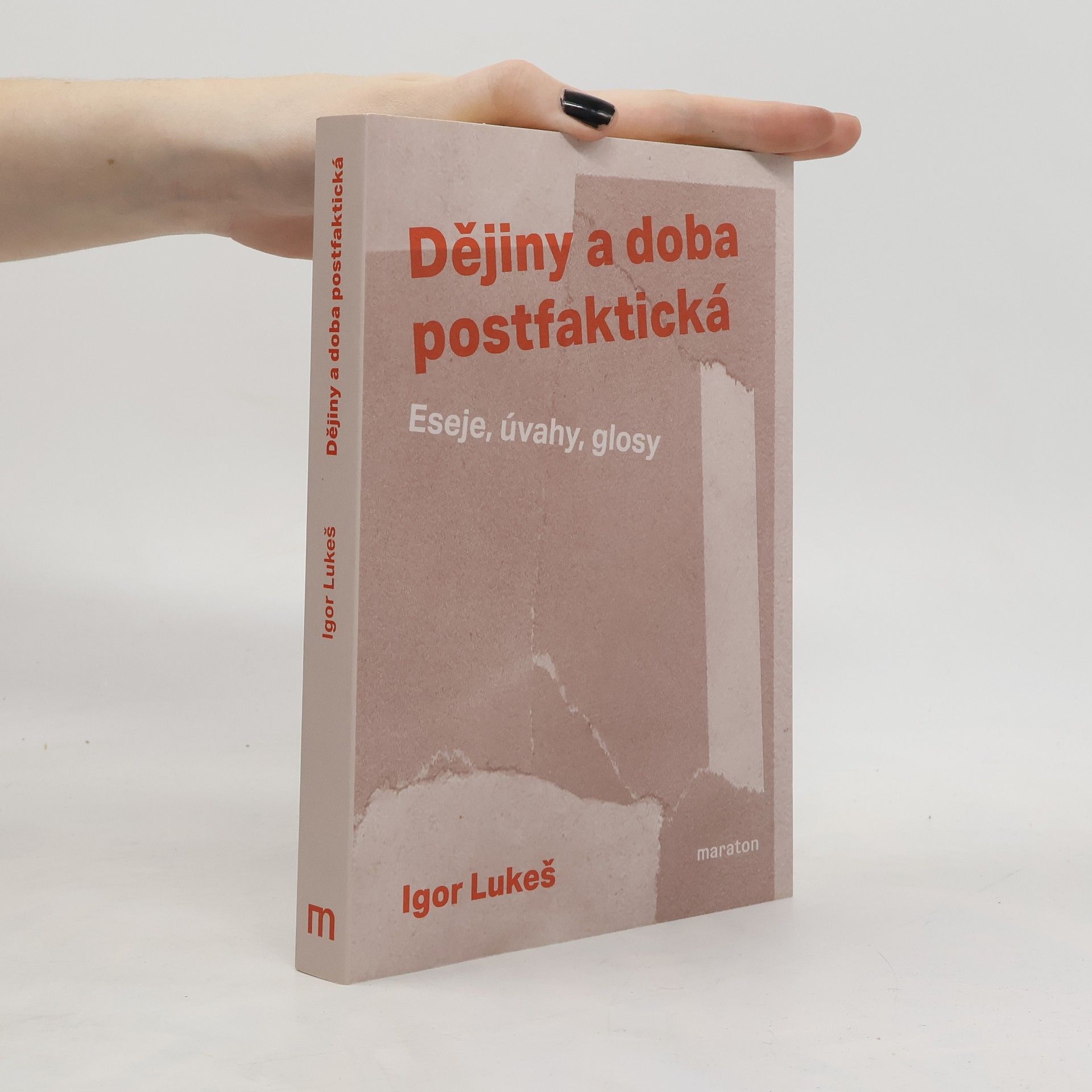 Igor Lukeš Dějiny a doba postfaktická : eseje, úvahy, glosy