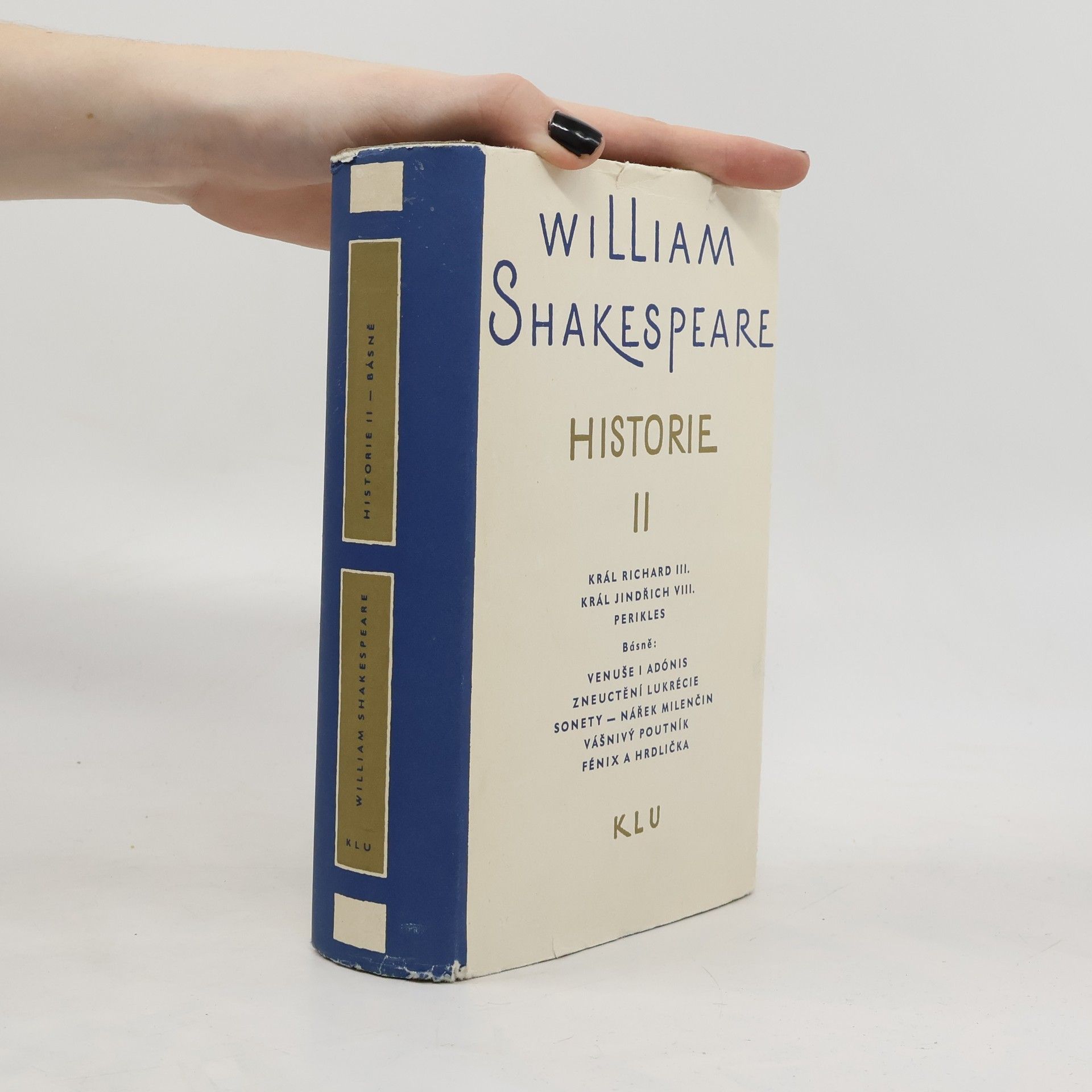 William Shakespeare Historie II - Básně