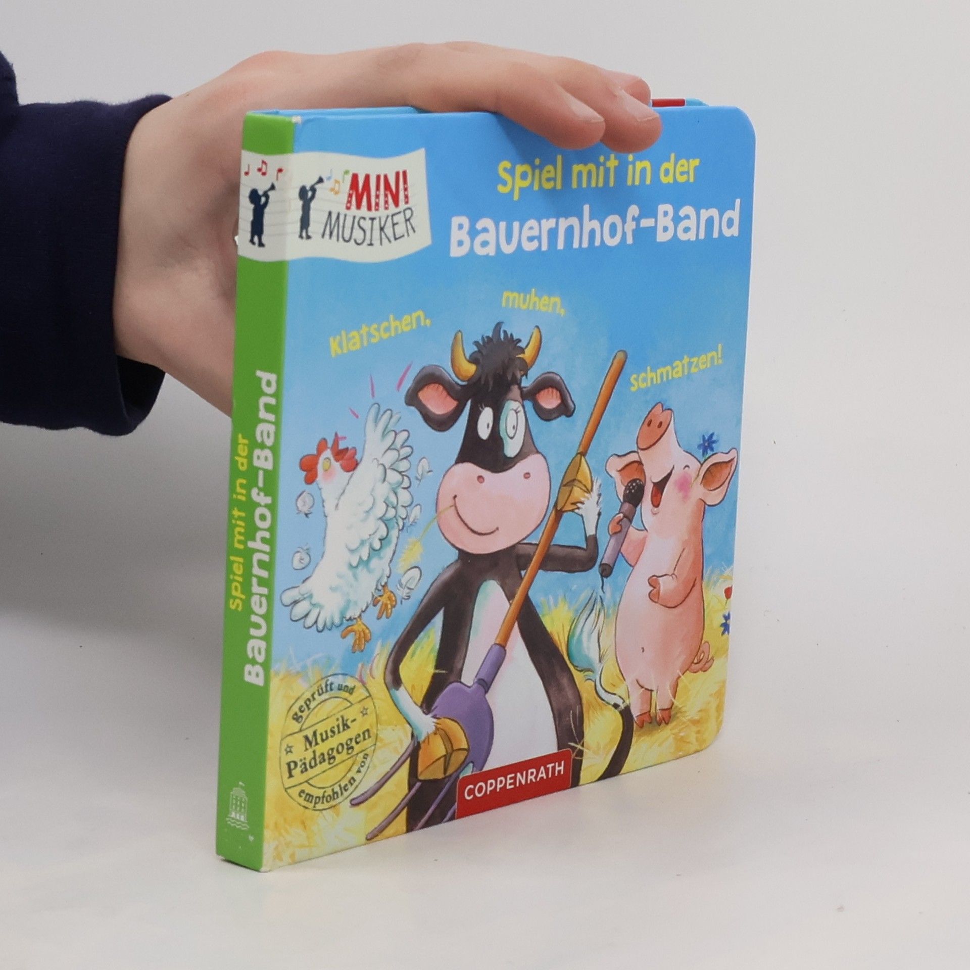 Kerstin Völker Spiel mit in der Bauernhof-Band