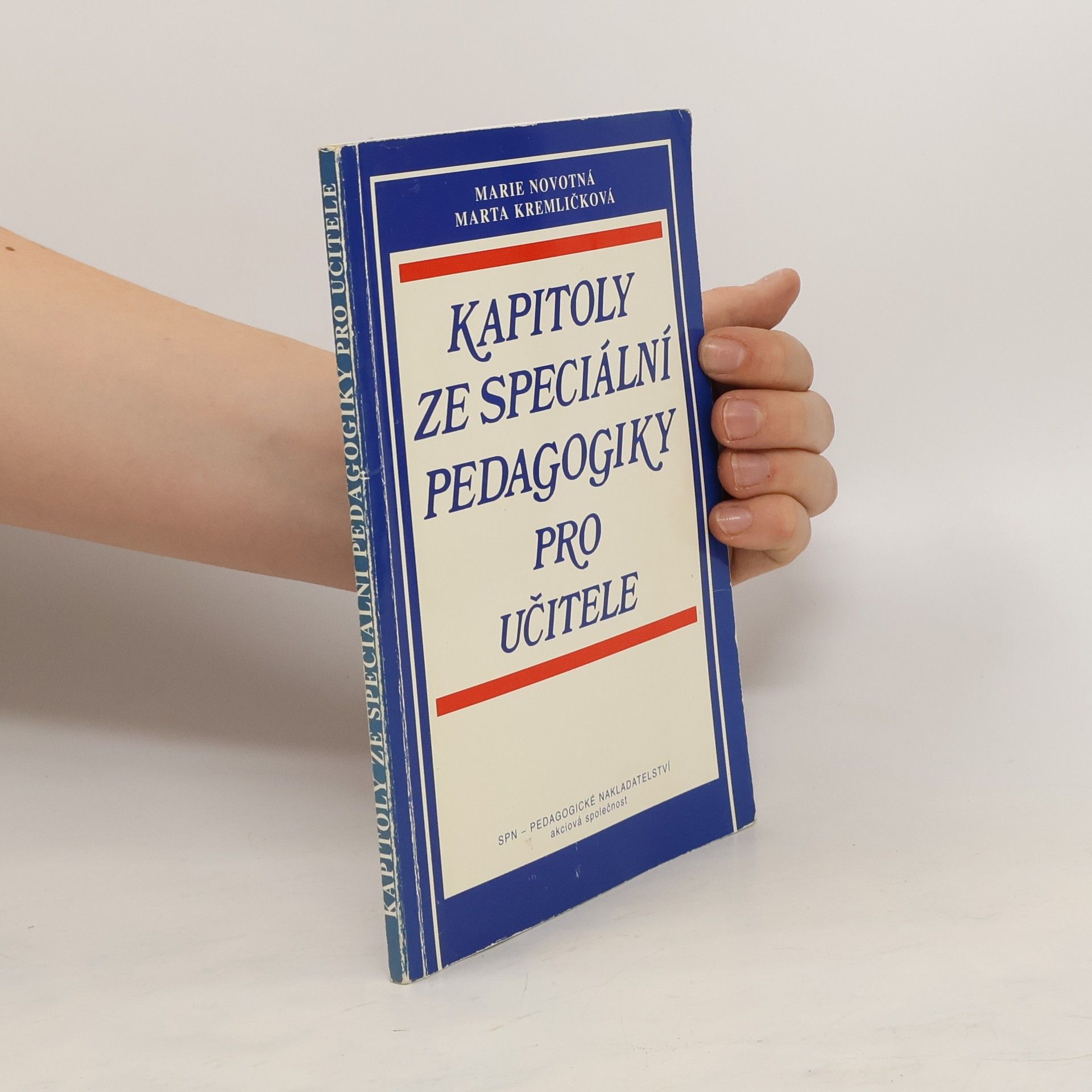 Marta Kramličková Kapitoly ze speciální pedagogiky pro učitele