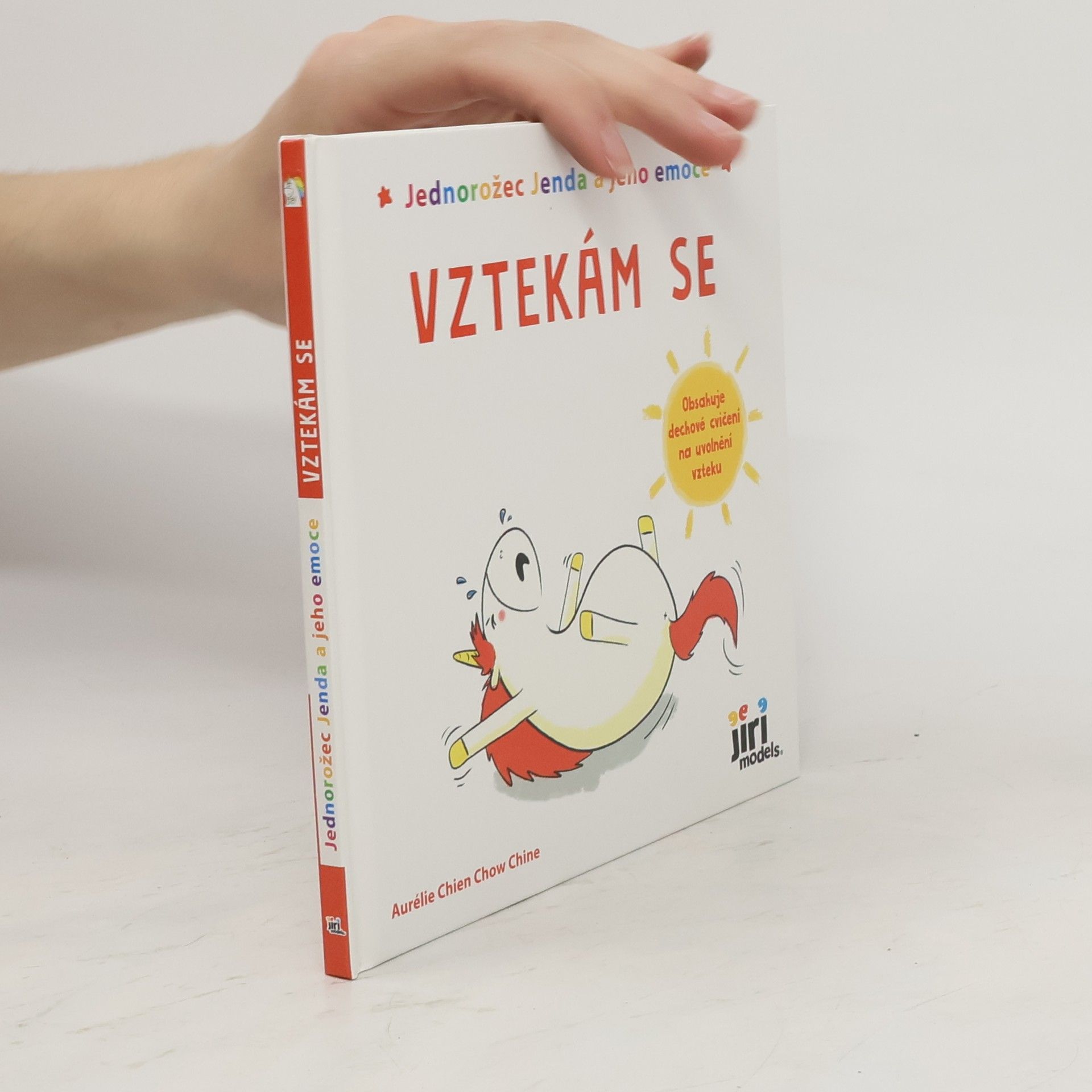 Aurélie Chien Chow Chine Jednorožec Jenda a jeho emoce. Vztekám se