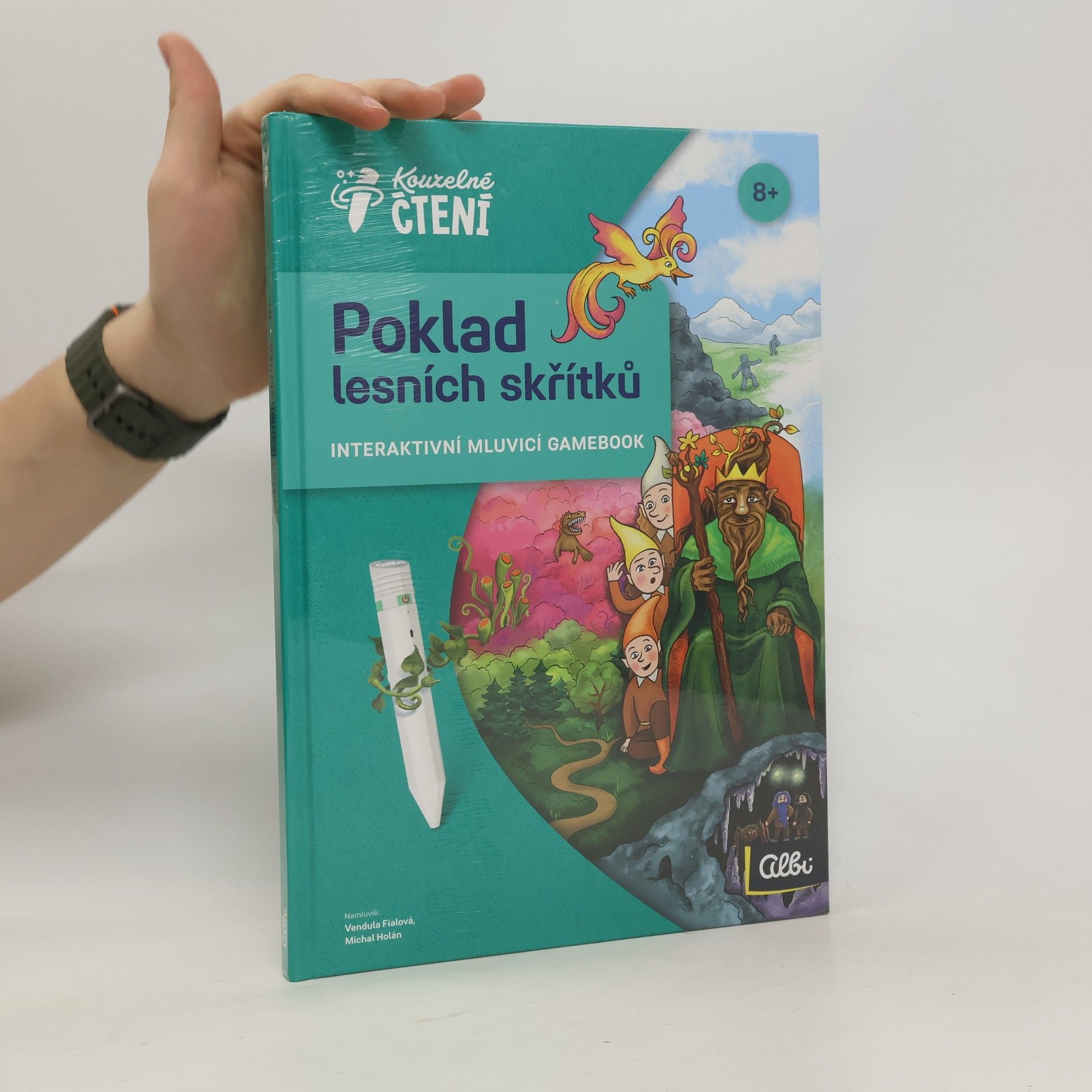 Lenka Filonenko Poklad lesních skřítků. Interaktivní mluvicí gamebook.